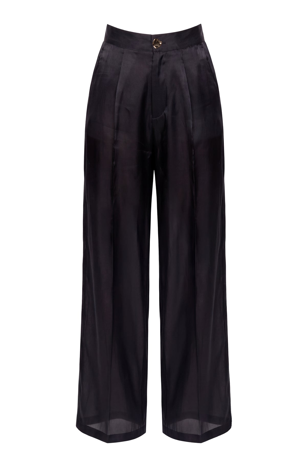 Black Resort Glow Organza Pants