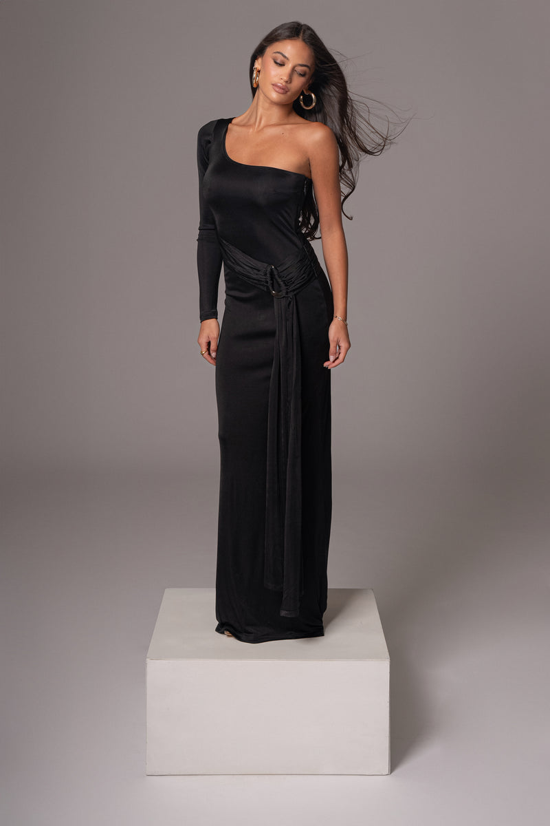 Black Muoi Maxi Dress