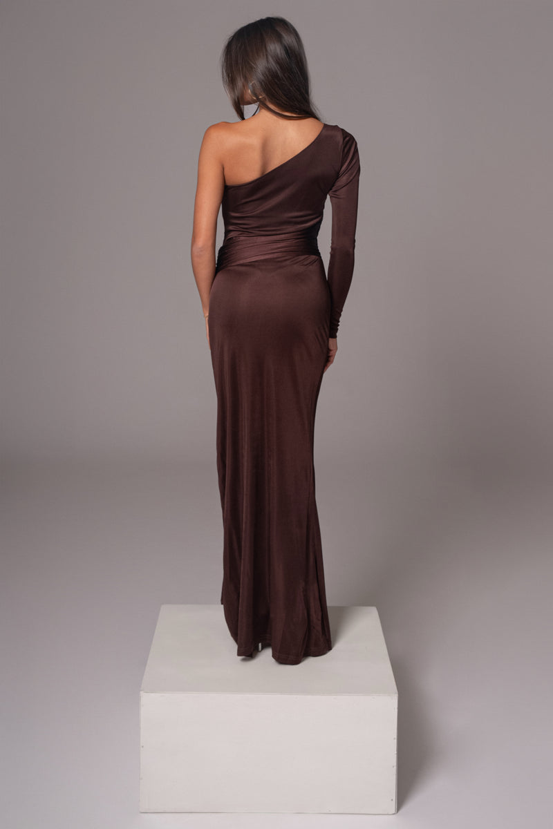 Robe Maxi Chocolat Muoi