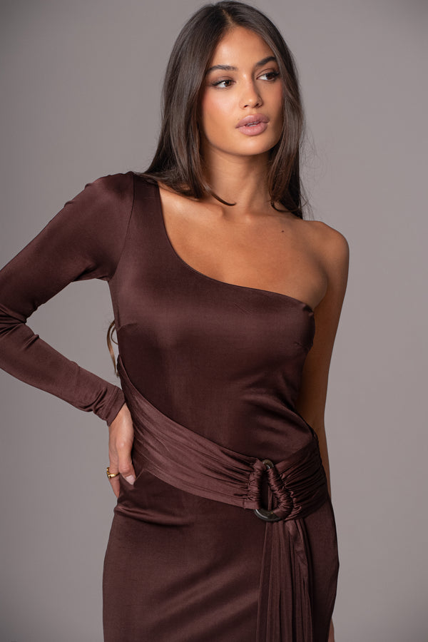 Chocolate Muoi Maxi Dress