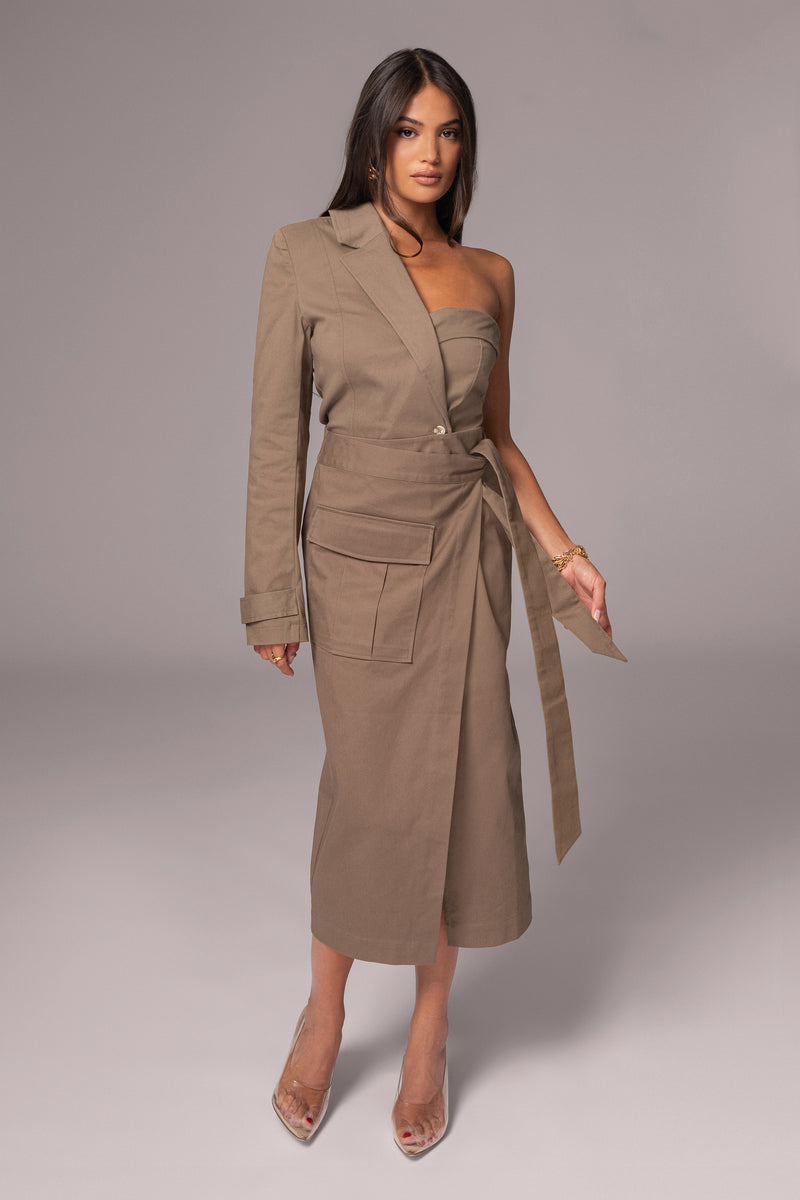 Olive City Life Cargo Skirt