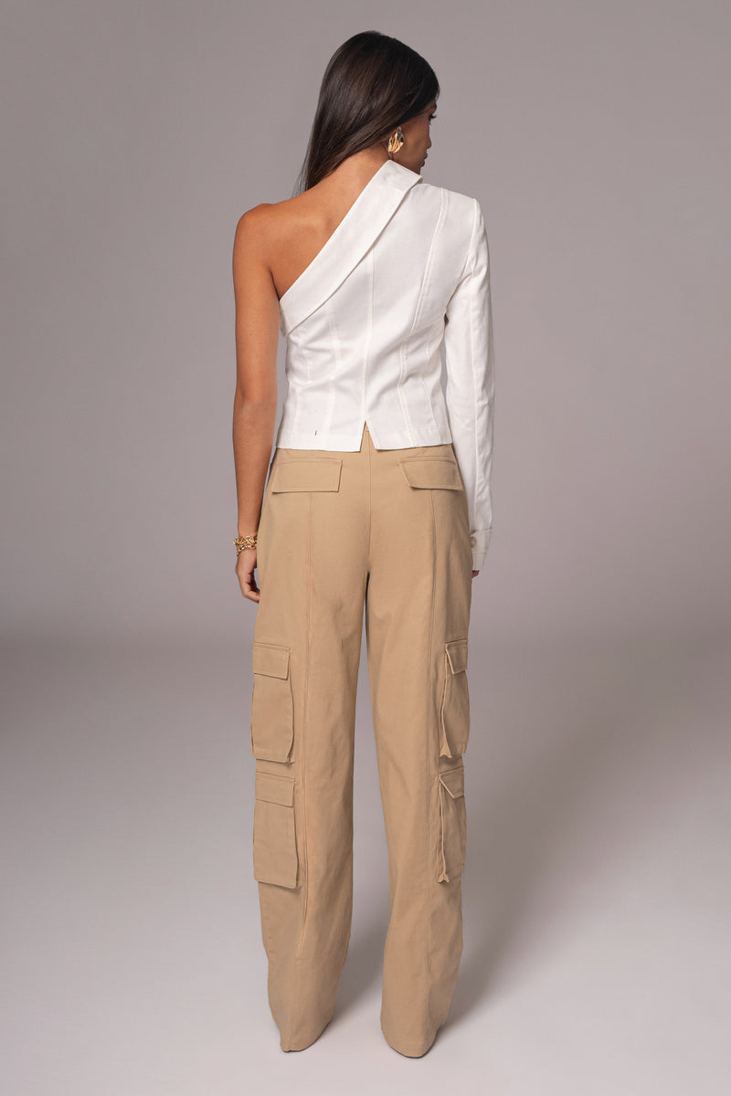 Khaki Double Take Cargo Pants