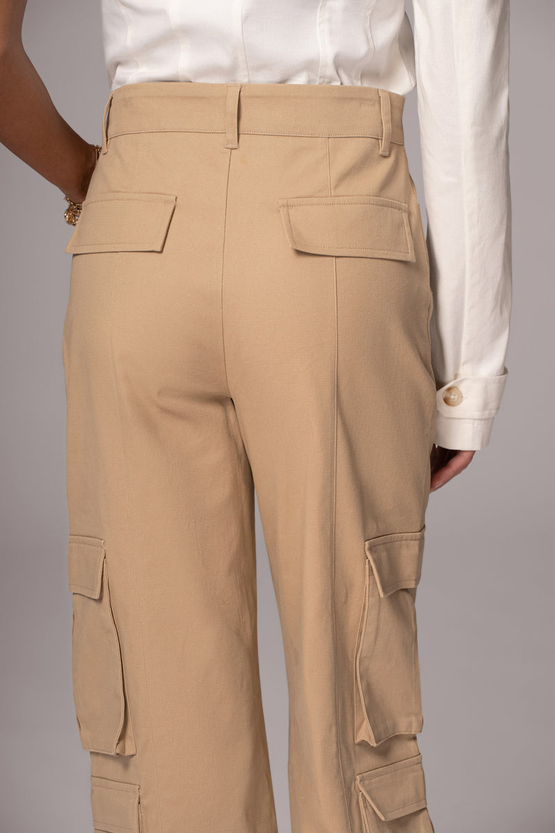 Khaki Double Take Cargo Pants