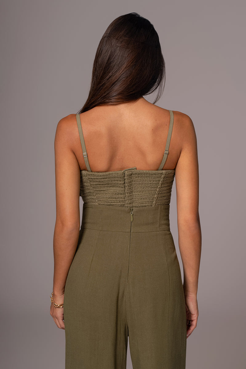 Olive Lila Bustier