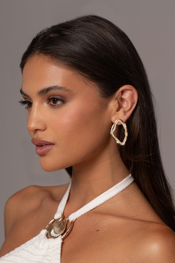 Gold Jenna Earrings