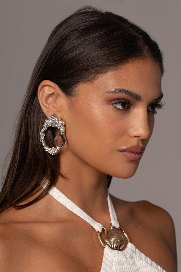 Boucles d'oreilles Silver Secret Shores