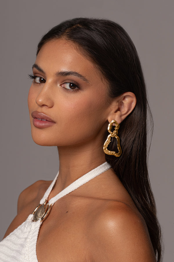 Gold Alora Earrings