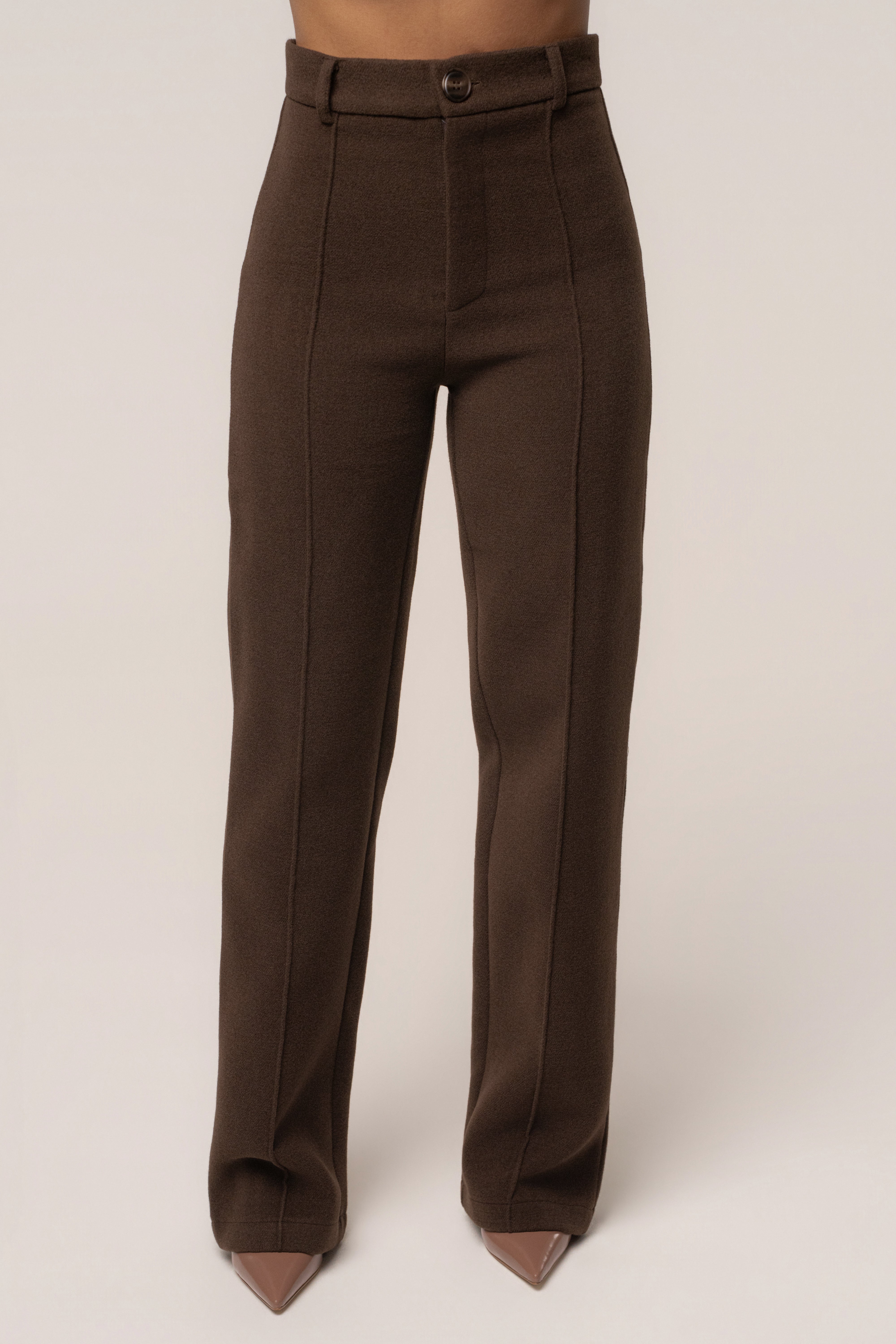 Chocolate Stay Sharp Trouser