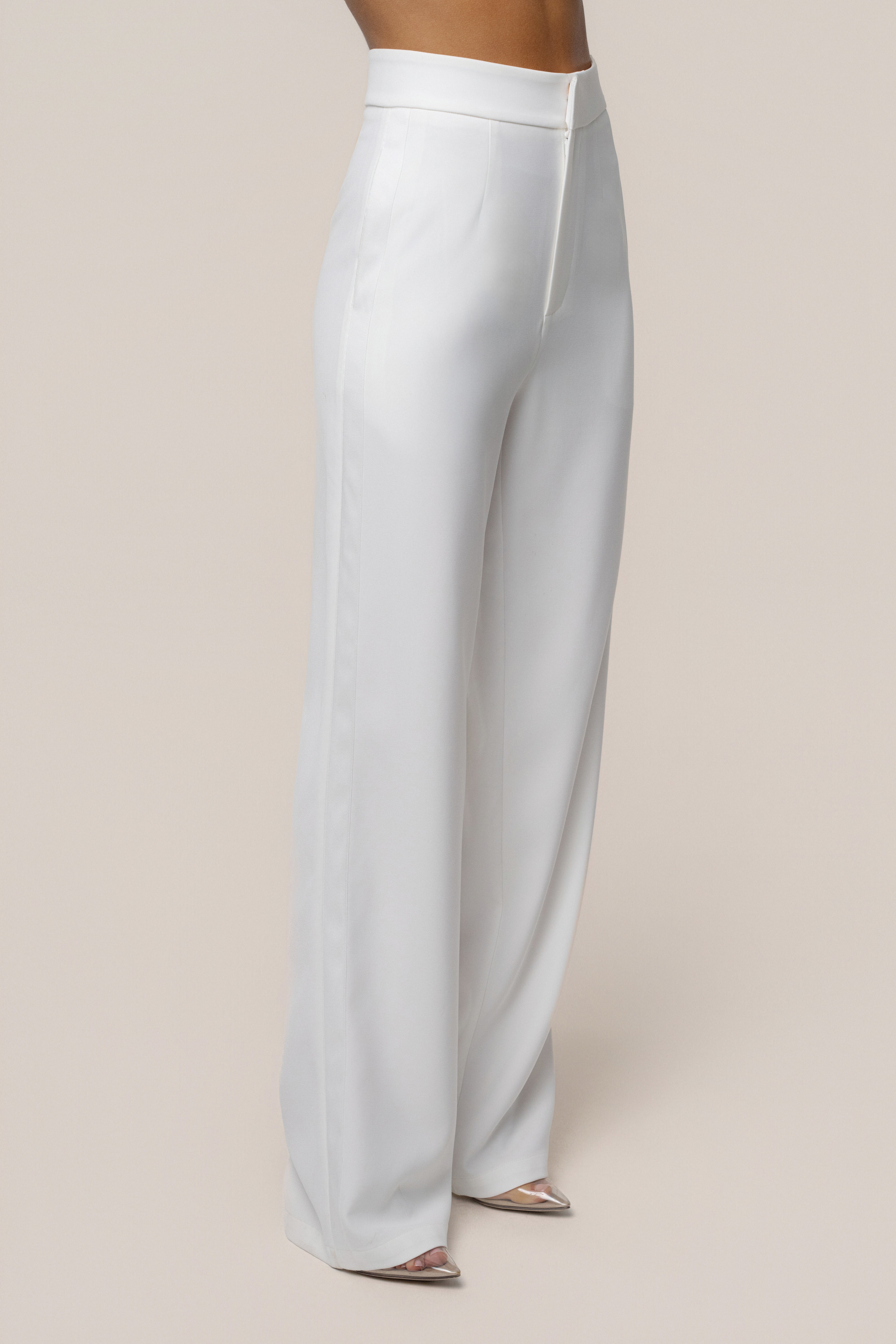 Ivory Suite Life Woven Pant