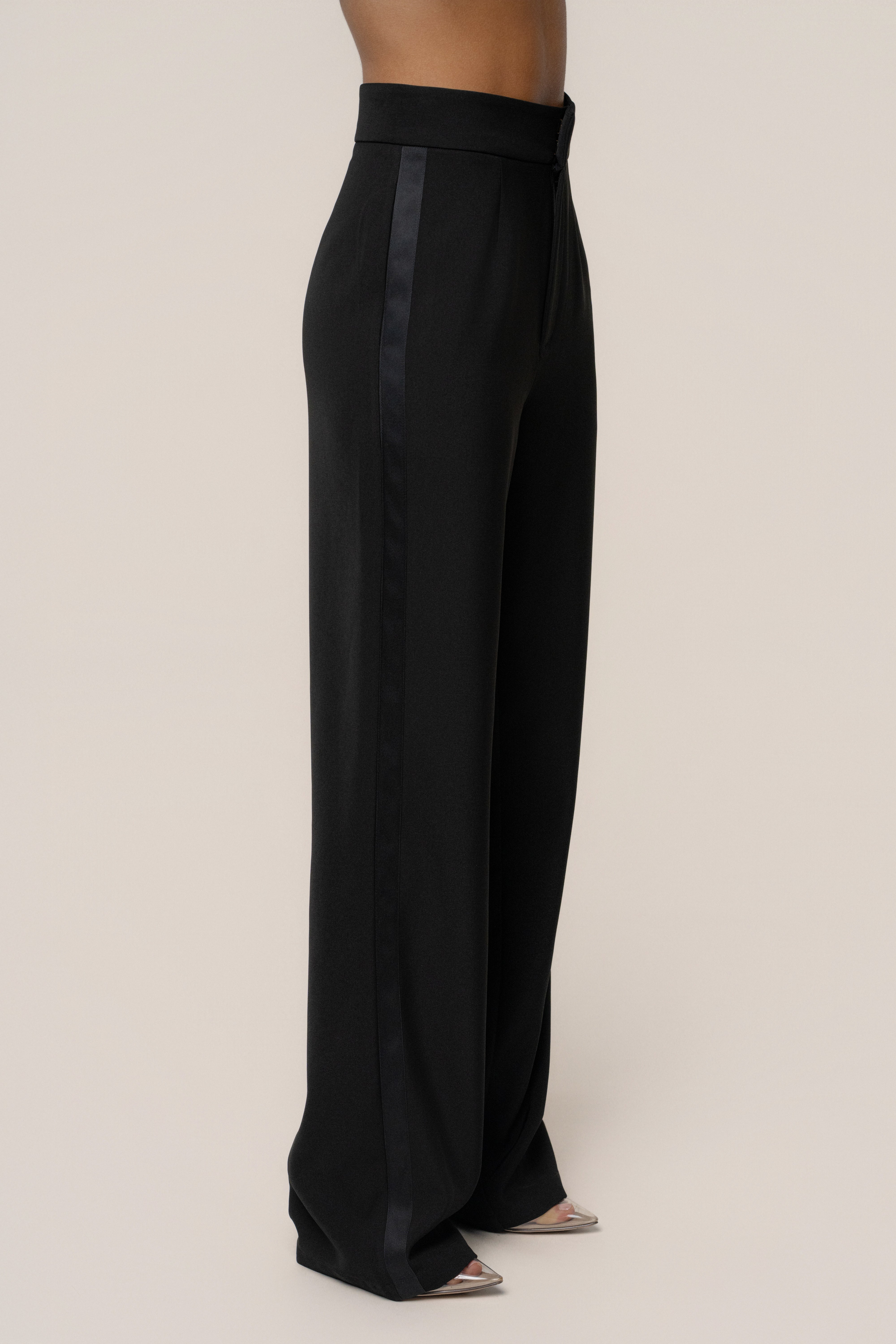 PRE-ORDER Black Suite Life Woven Pant