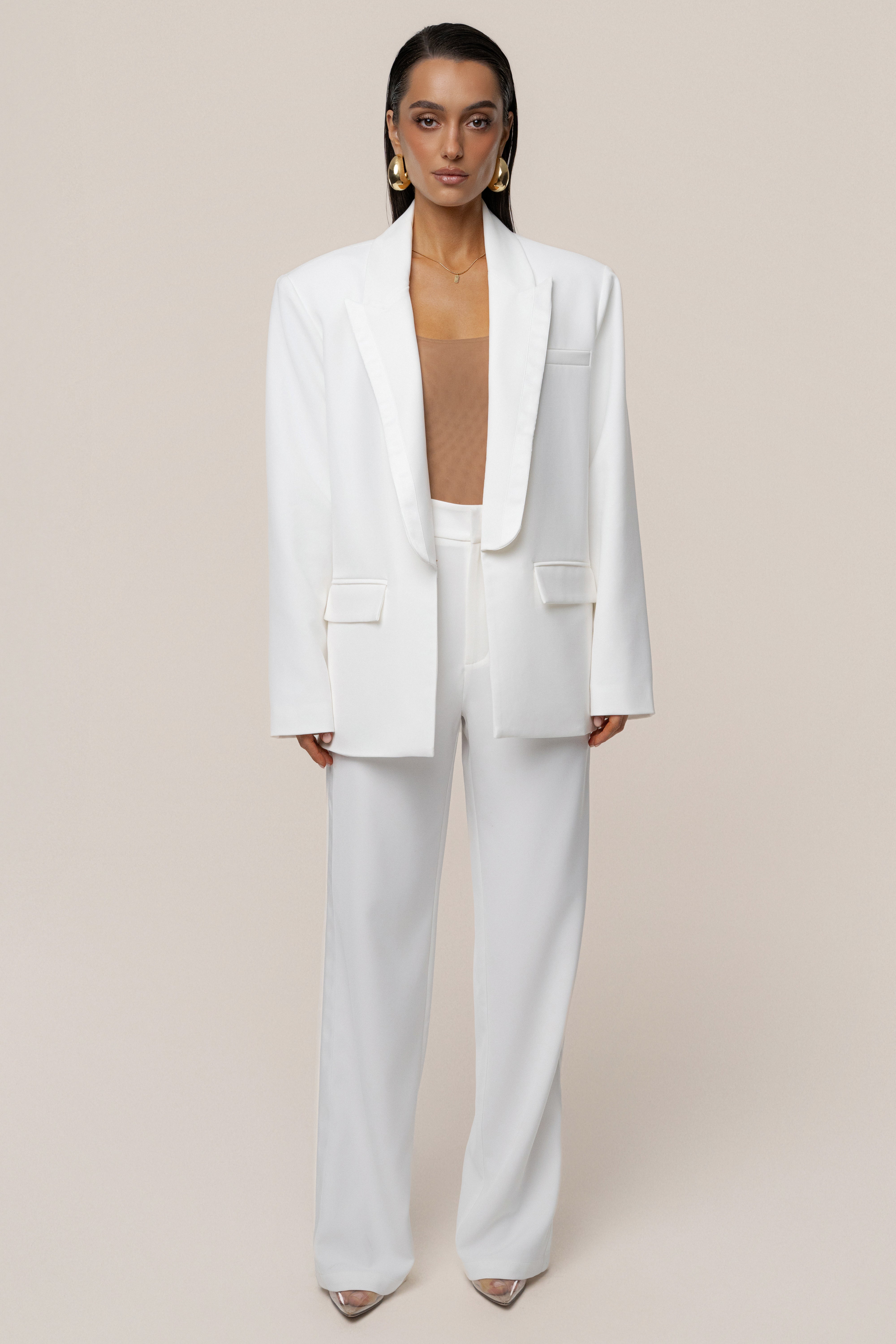 Ivory Suite Life Woven Pant