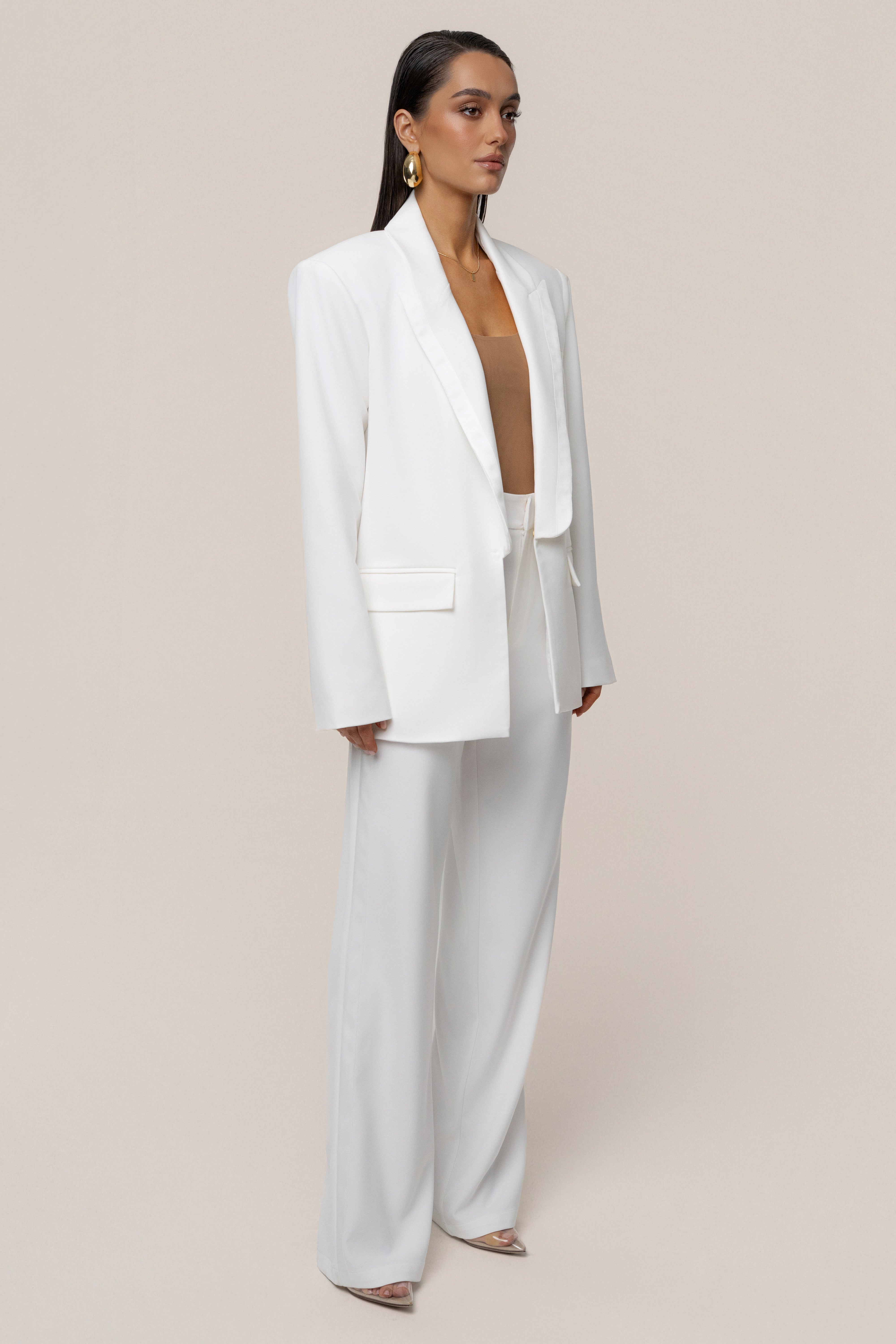 Ivory Suite Life Woven Pant