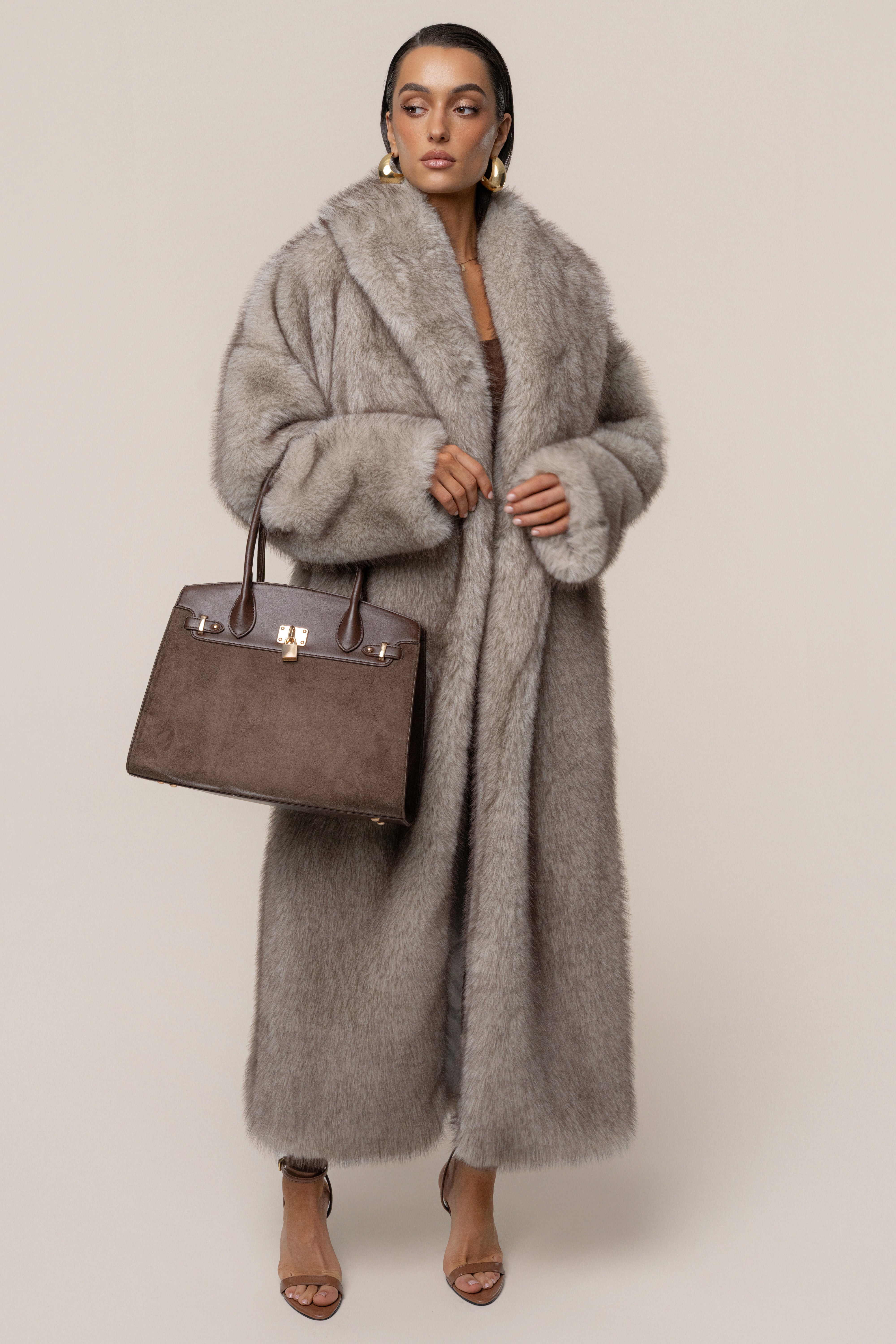 Chocolate Fifth Avenue Handbag Set