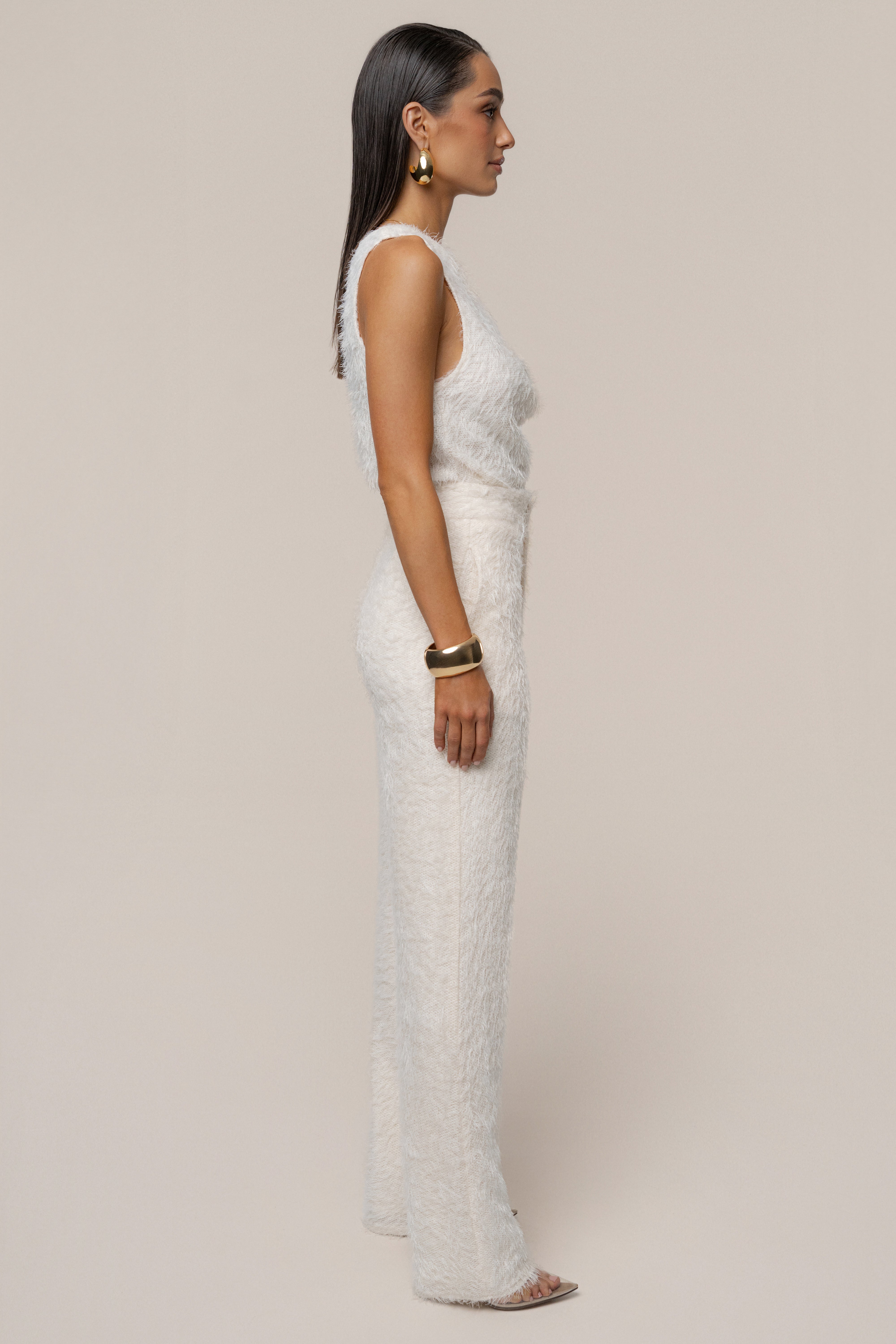 Cream Winter Haven Pant