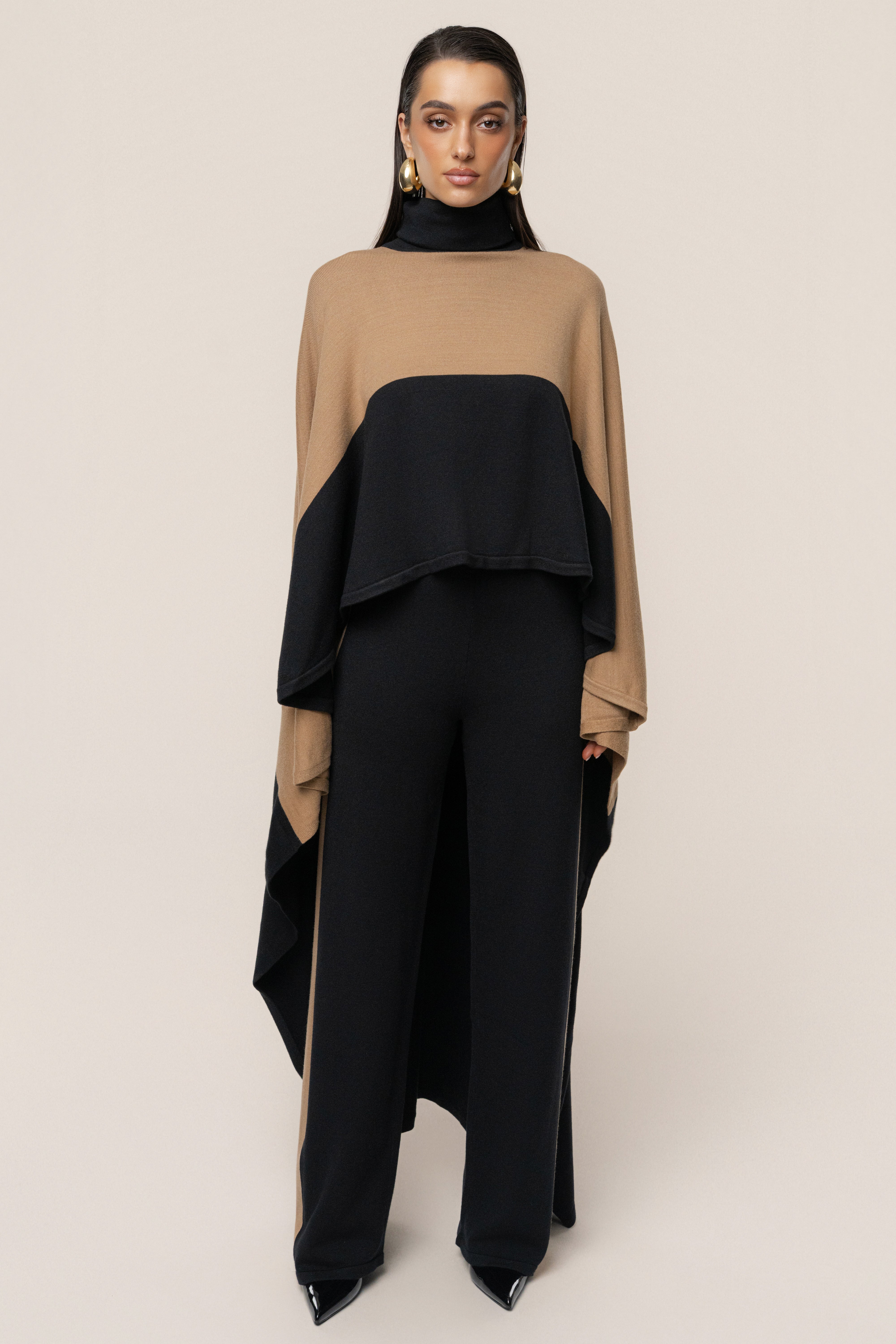 Black Chasing Fall Contrast Pant