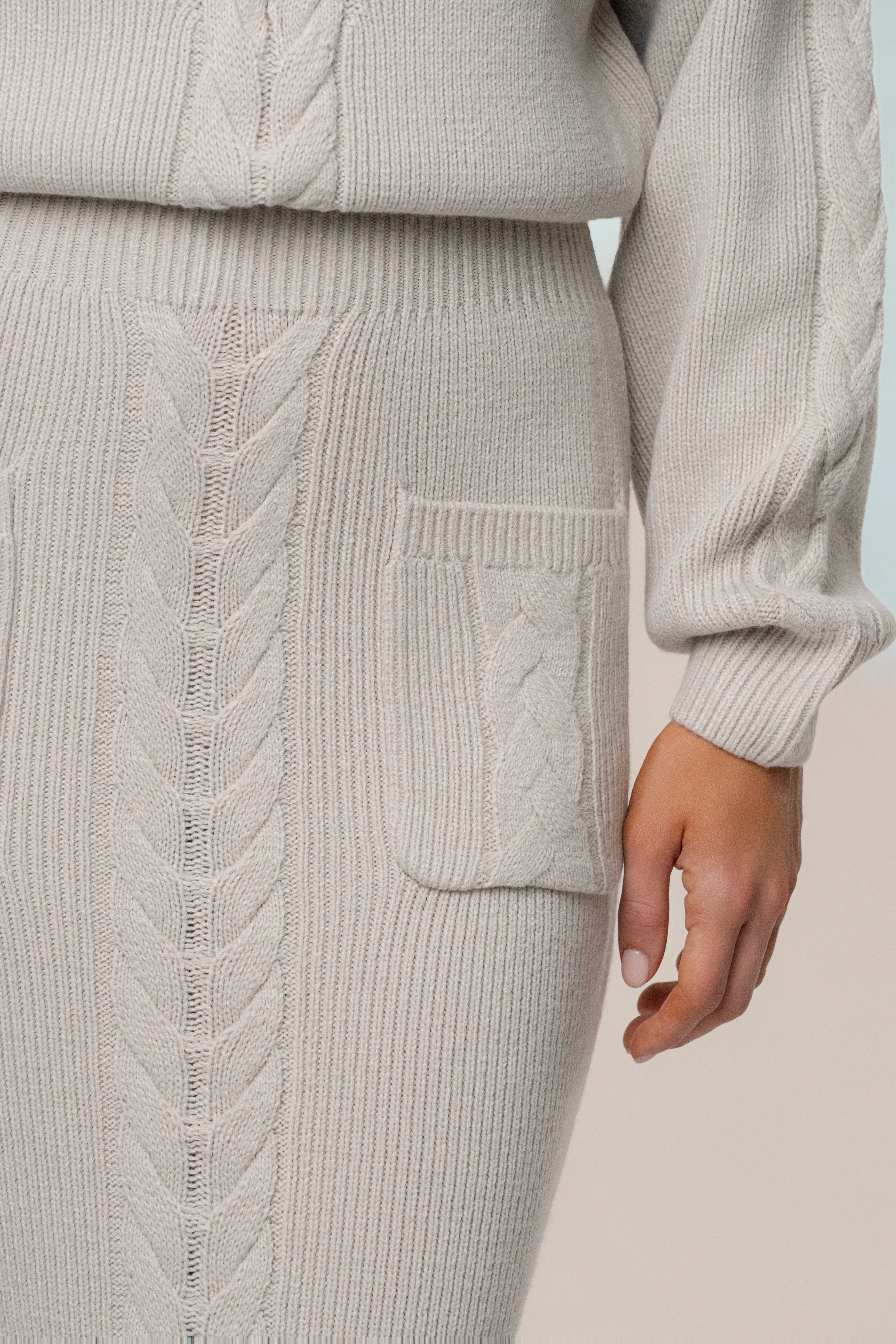 Stone Cozy Intentions Ribbed Dress