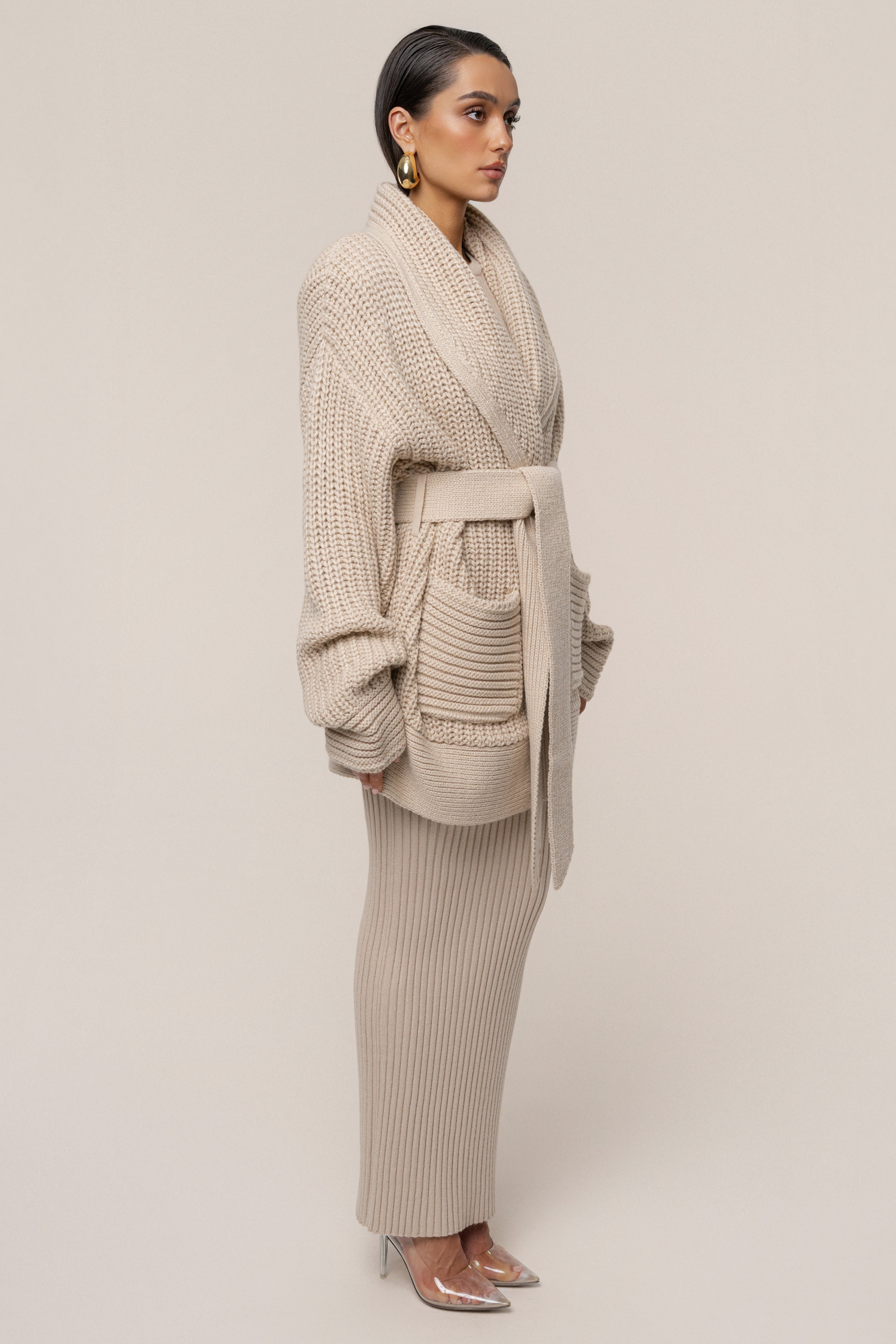 Stone Hazel Knit Cardigan