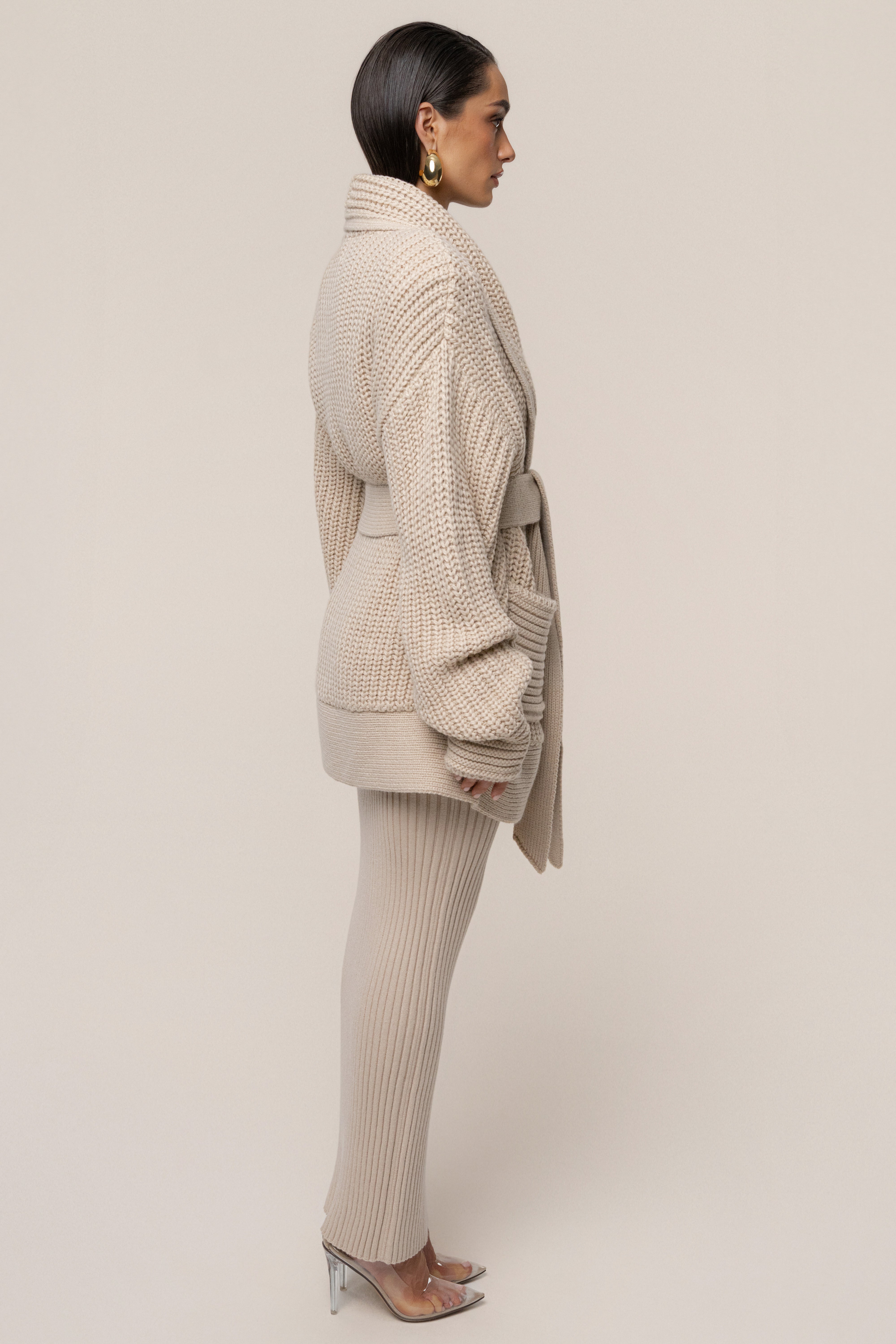 Stone Hazel Knit Cardigan