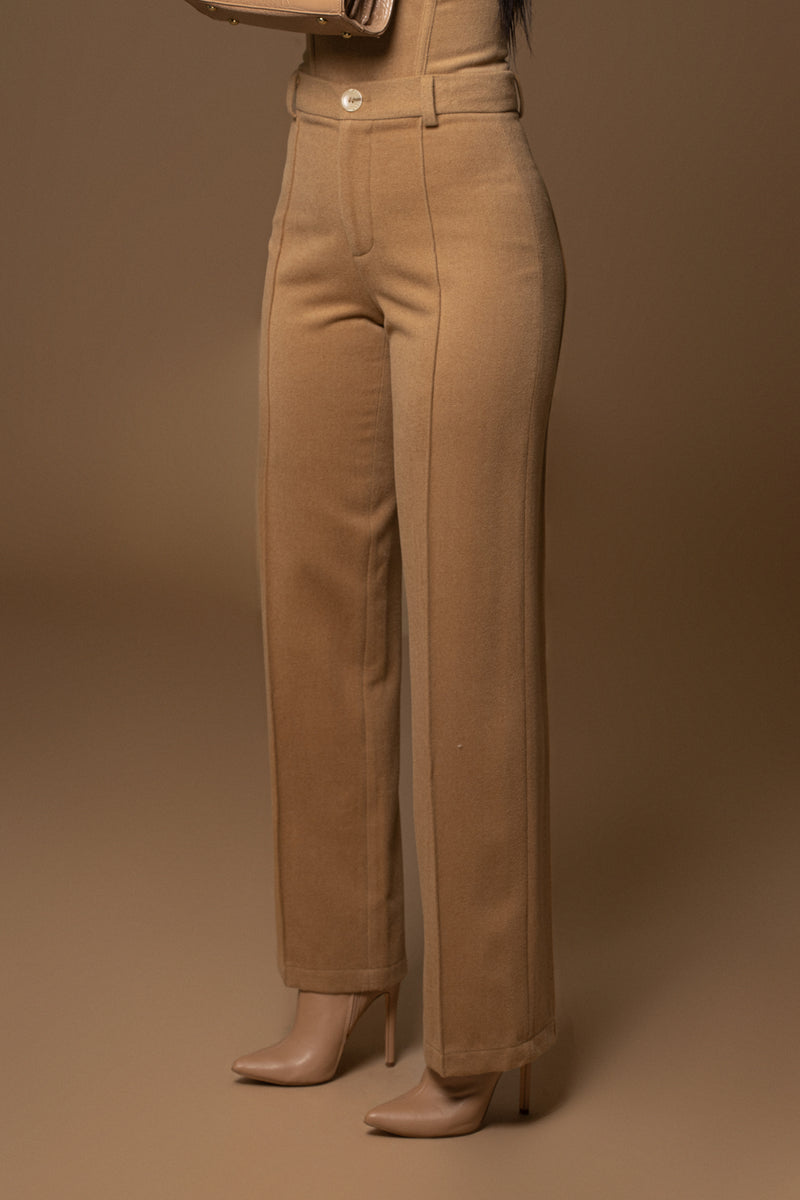 Beige STAY SHARP TROUSER