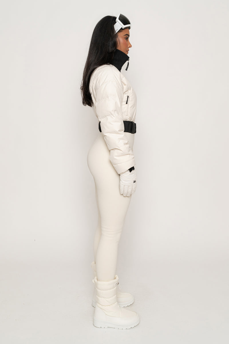 Ivory In Motion Nylon Jumpsuit