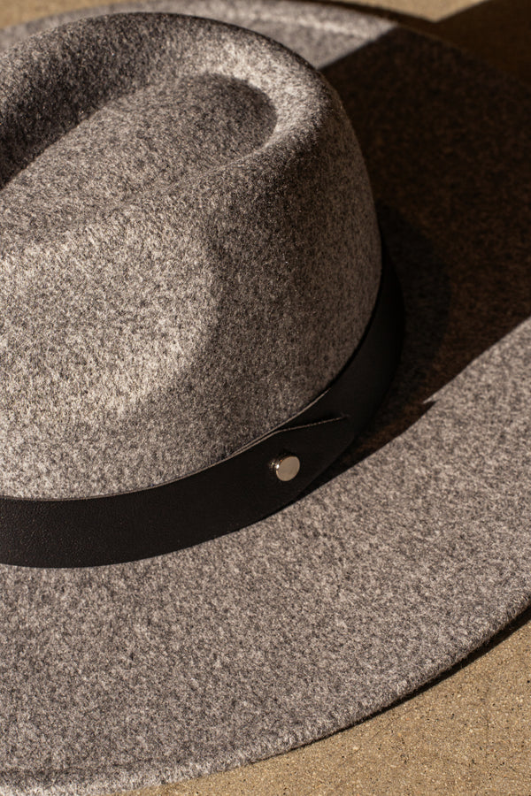 Grey The Mirage Hat - JLUXLABEL