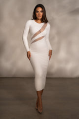 Ivory More To Love Maxi Dress - JLUXLABEL