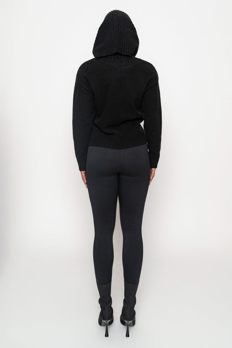 Black Essential High-Waist Leggings