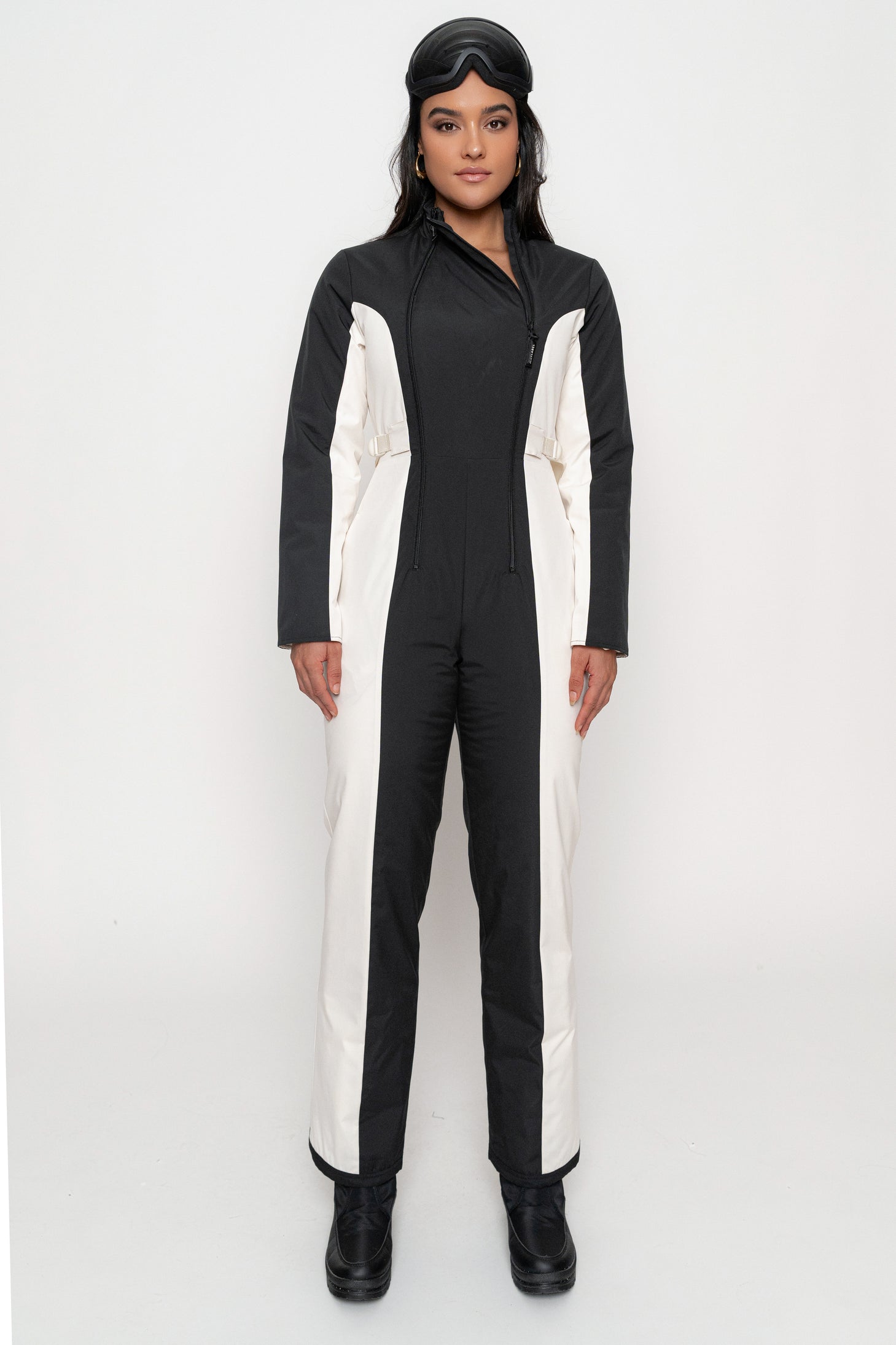 Black Polar Escape Ski Suit - JLUXLABEL