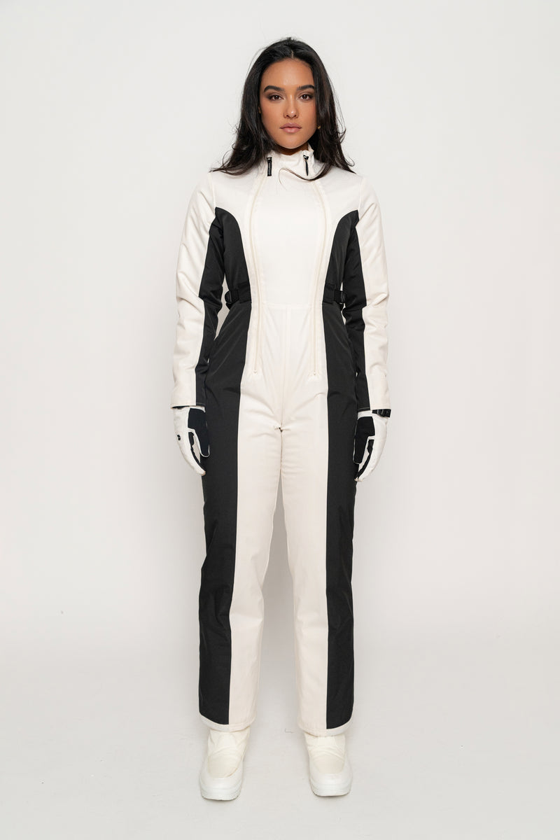 Ivory Polar Escape Ski Suit