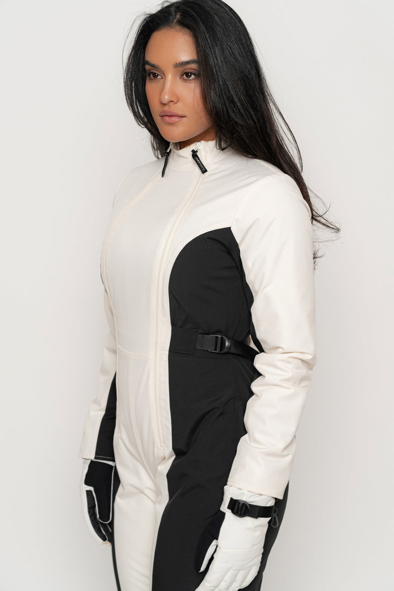 Ivory Polar Escape Ski Suit