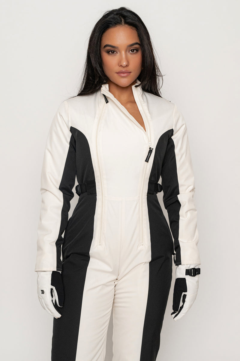 Ivory Polar Escape Ski Suit