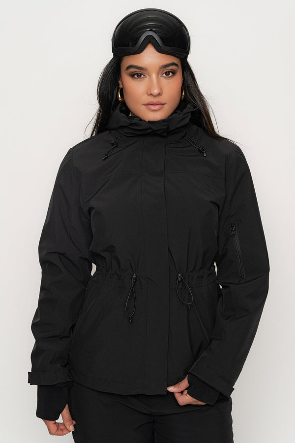 Black Polar Puffer Jacket