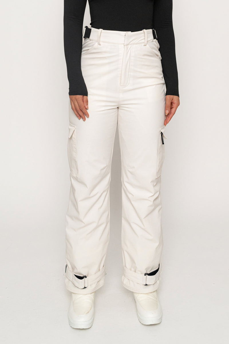 Ivory Snowfall Ski Pants