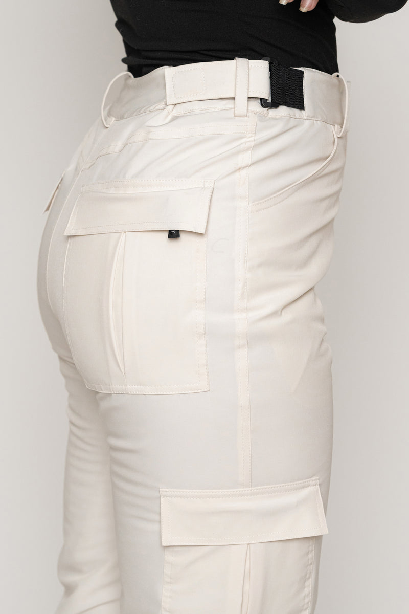 Ivory Snowfall Ski Pants