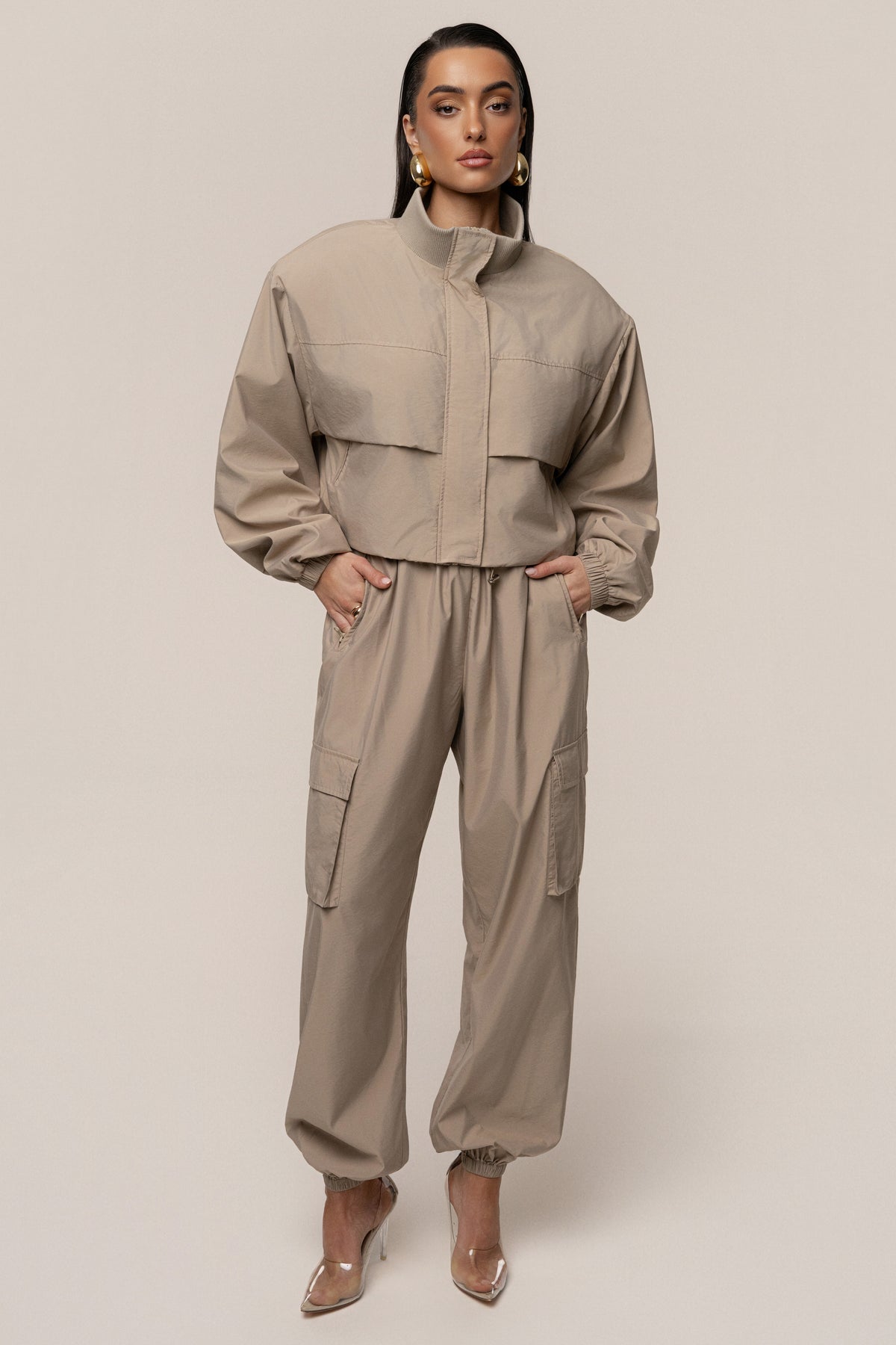 Beige Endure Jogger - JLUXLABEL