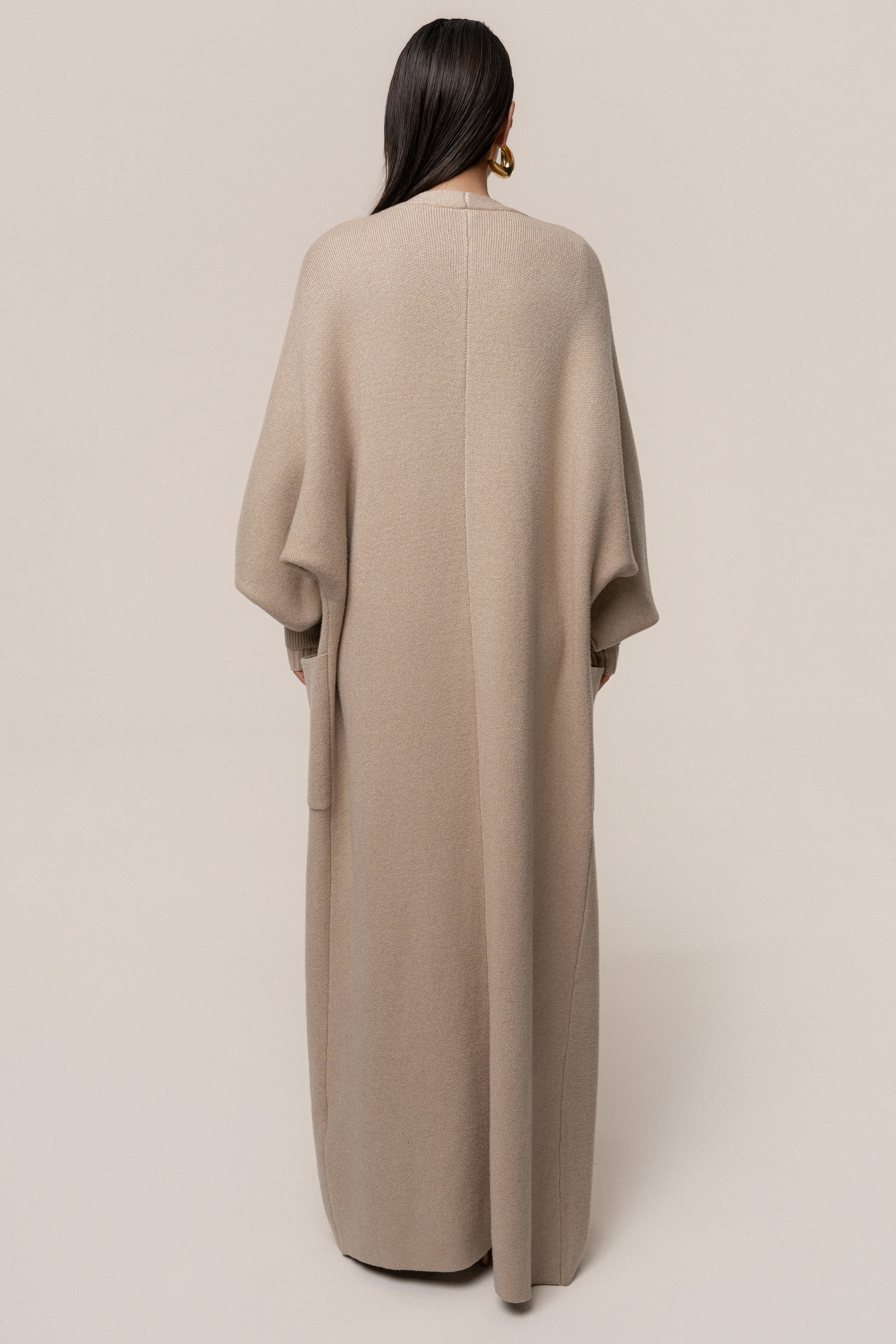 Beige Soft Embrace Cardigan