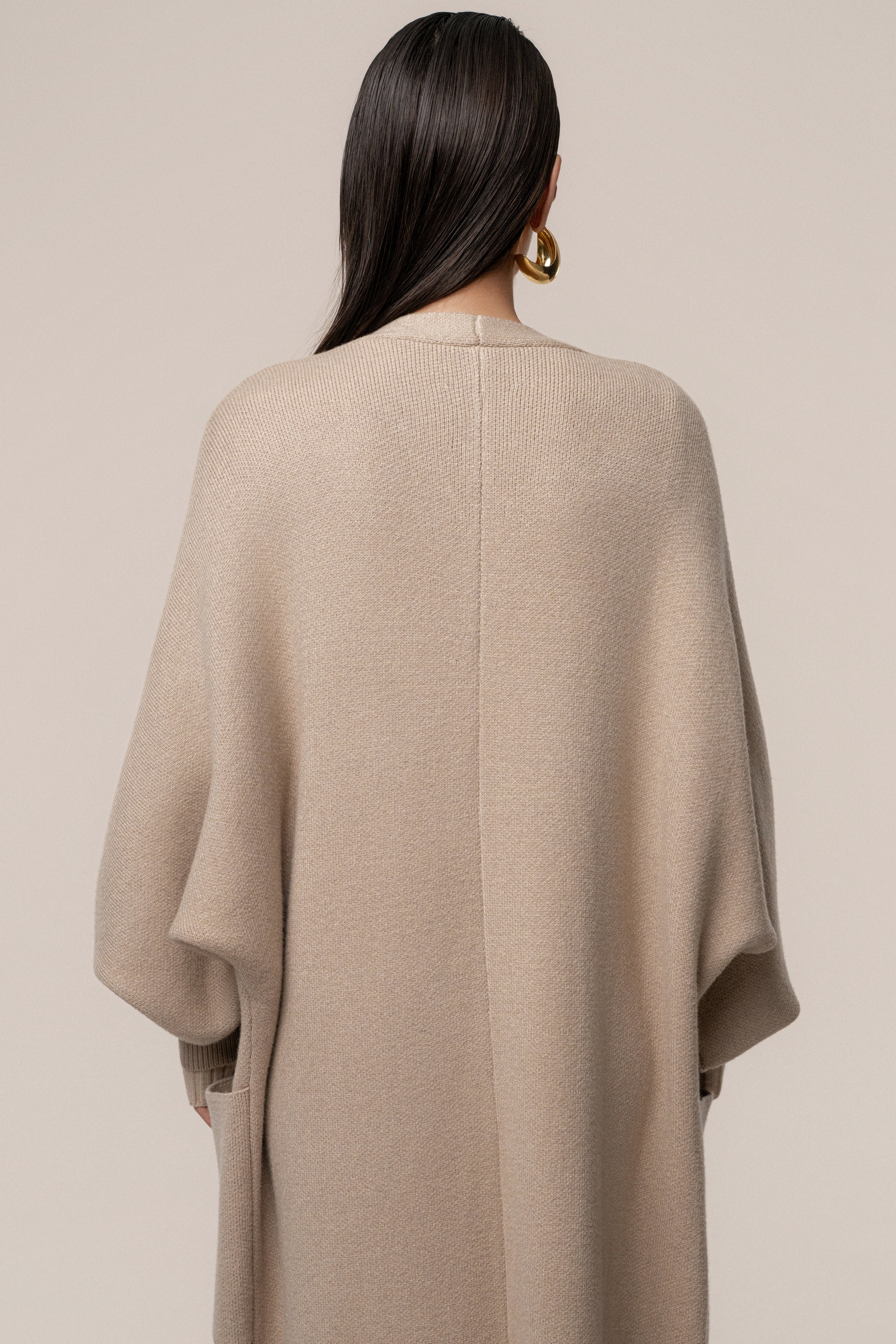 Beige Soft Embrace Cardigan