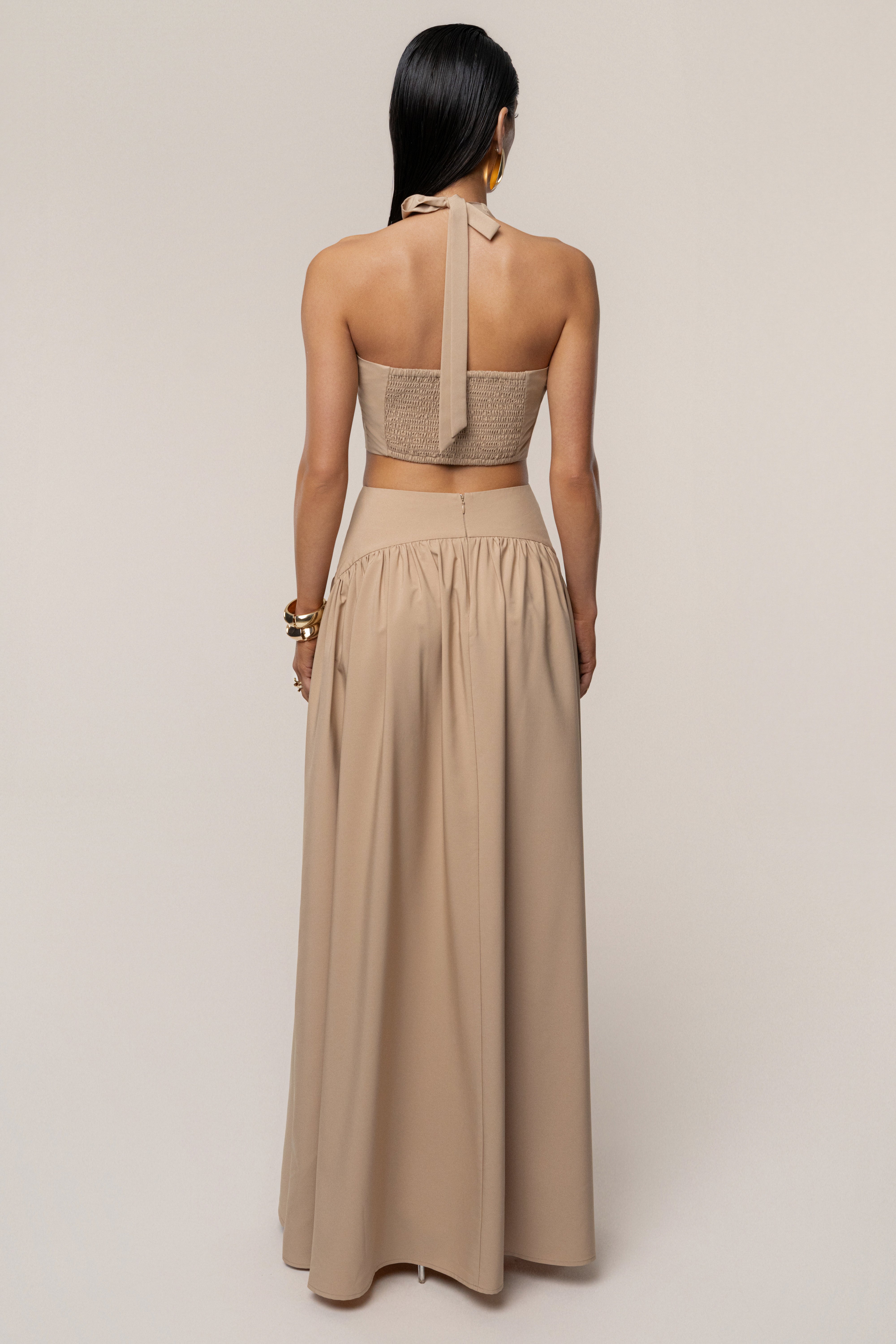 Tan Haven Skirt Set - JLUXLABEL