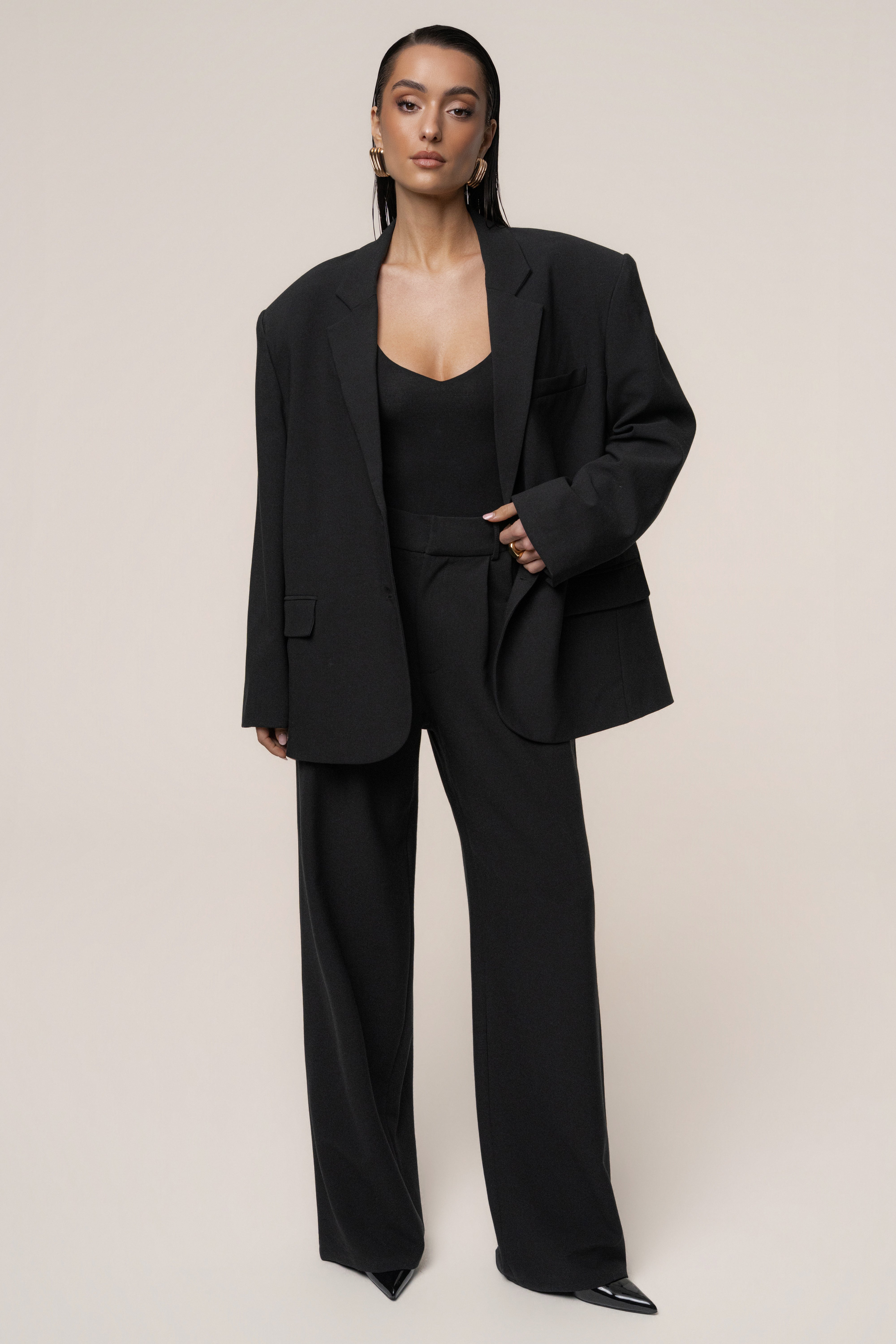 Black Core Standard Pant - JLUXLABEL