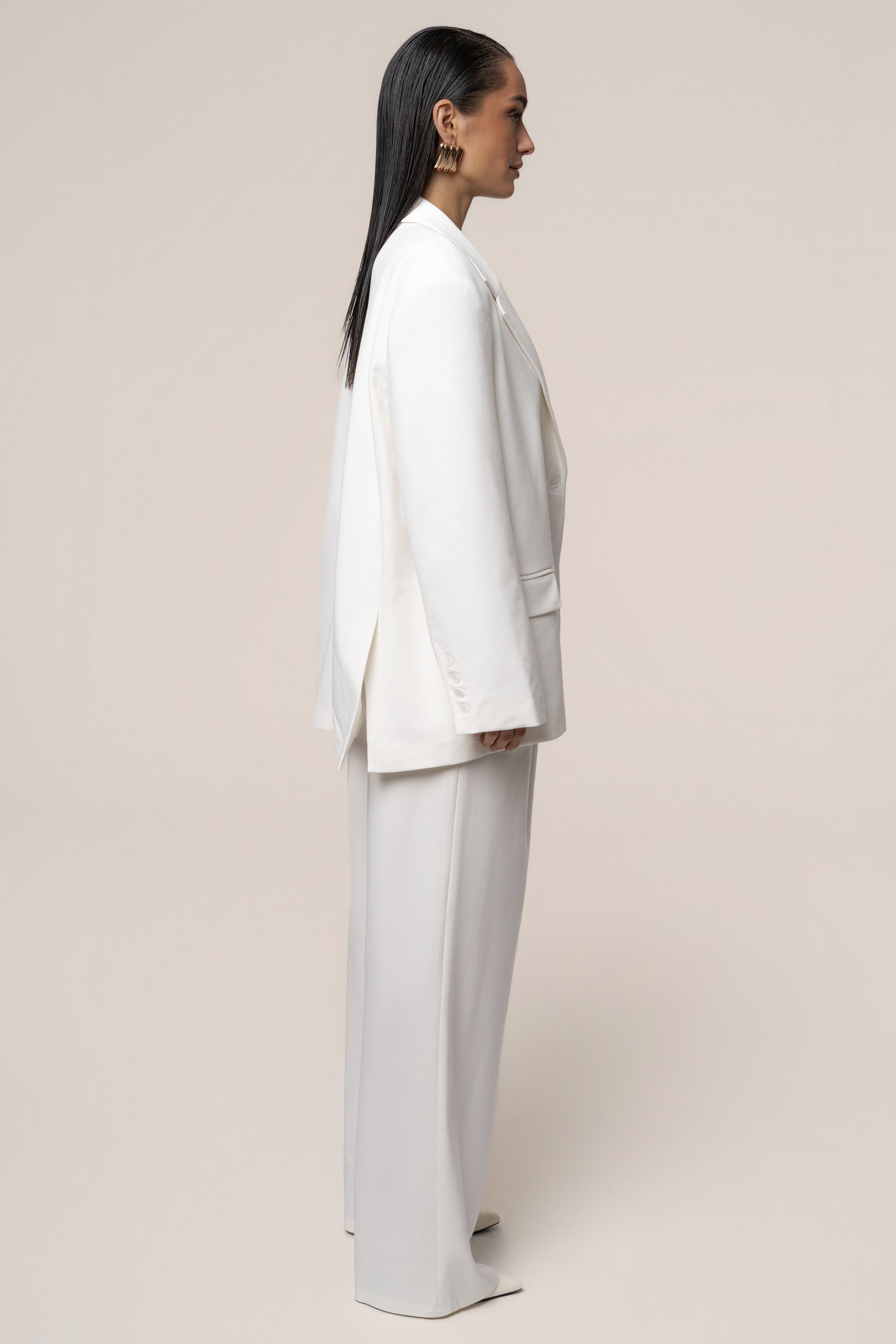 Ivory Core Standard Blazer - JLUXLABEL