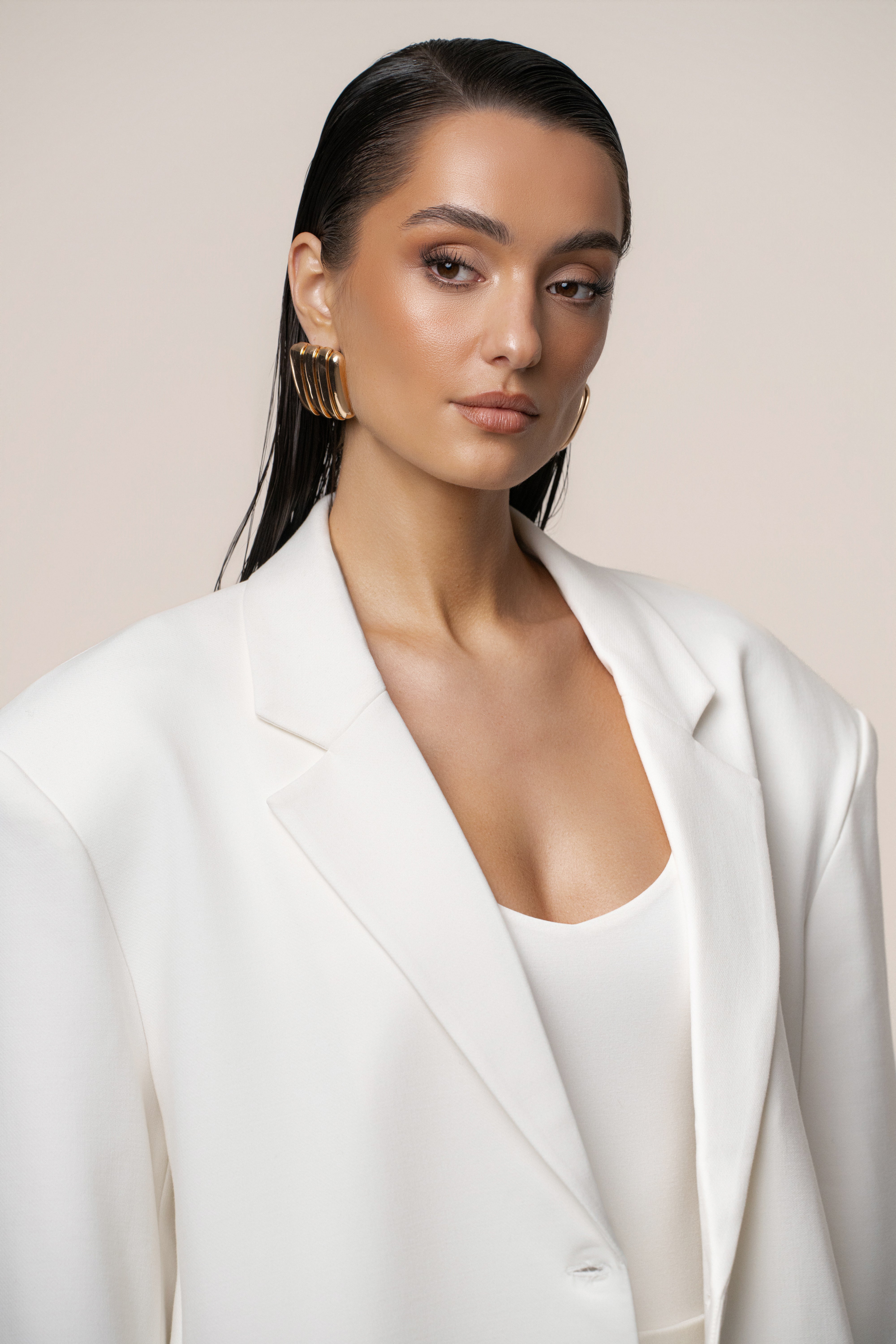 Ivory Core Standard Blazer - JLUXLABEL