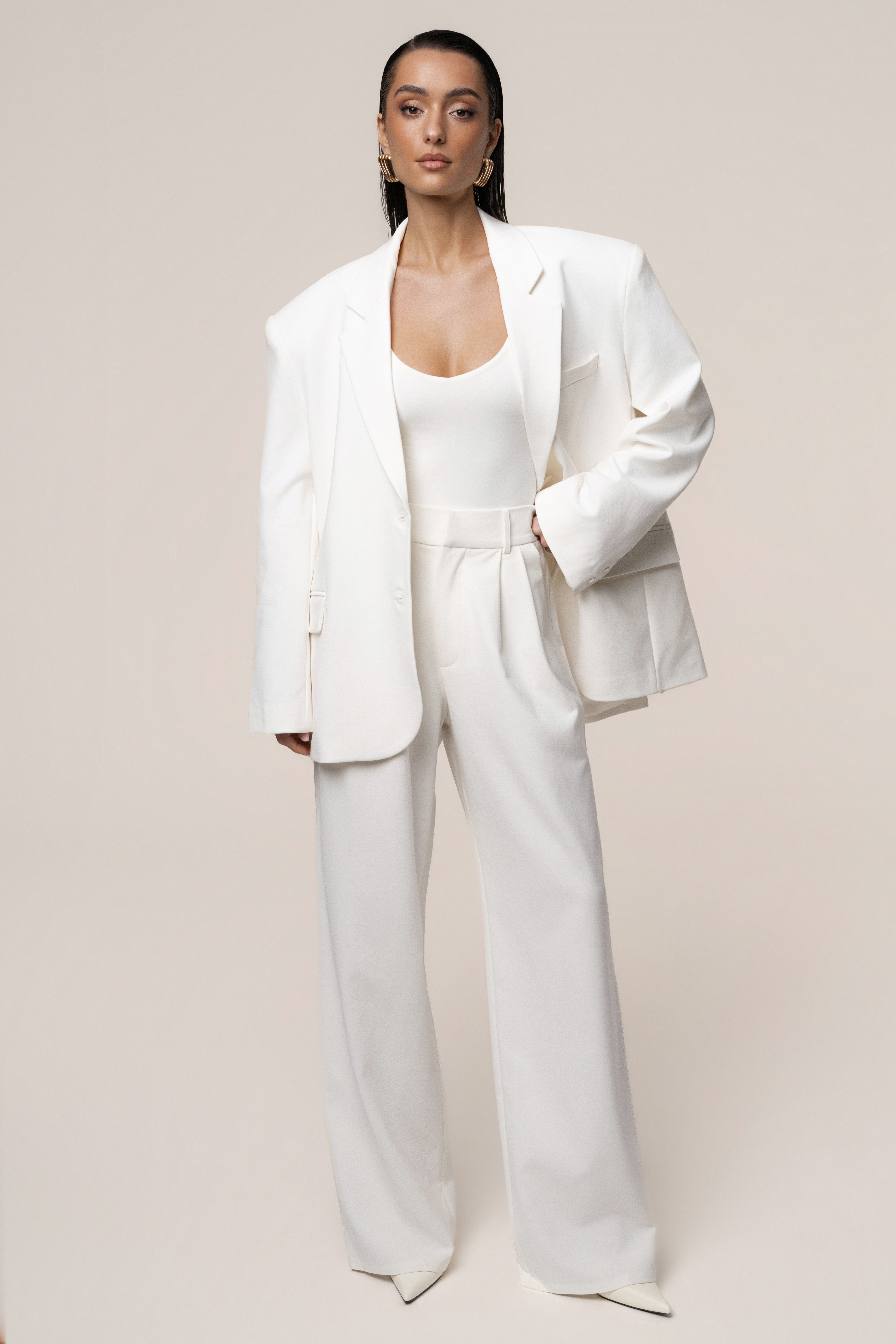 Ivory Core Standard Blazer - JLUXLABEL