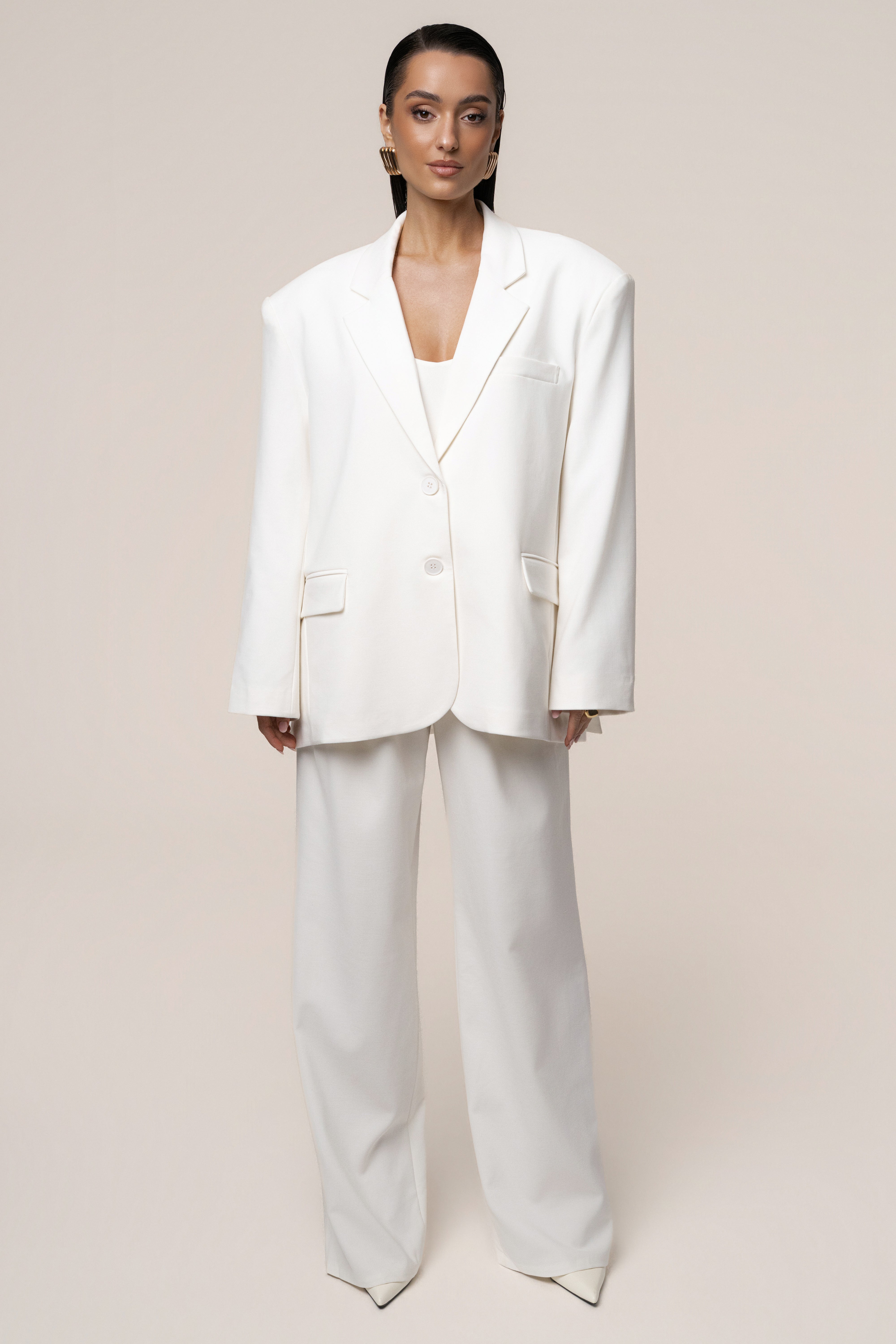 Ivory Core Standard Blazer - JLUXLABEL