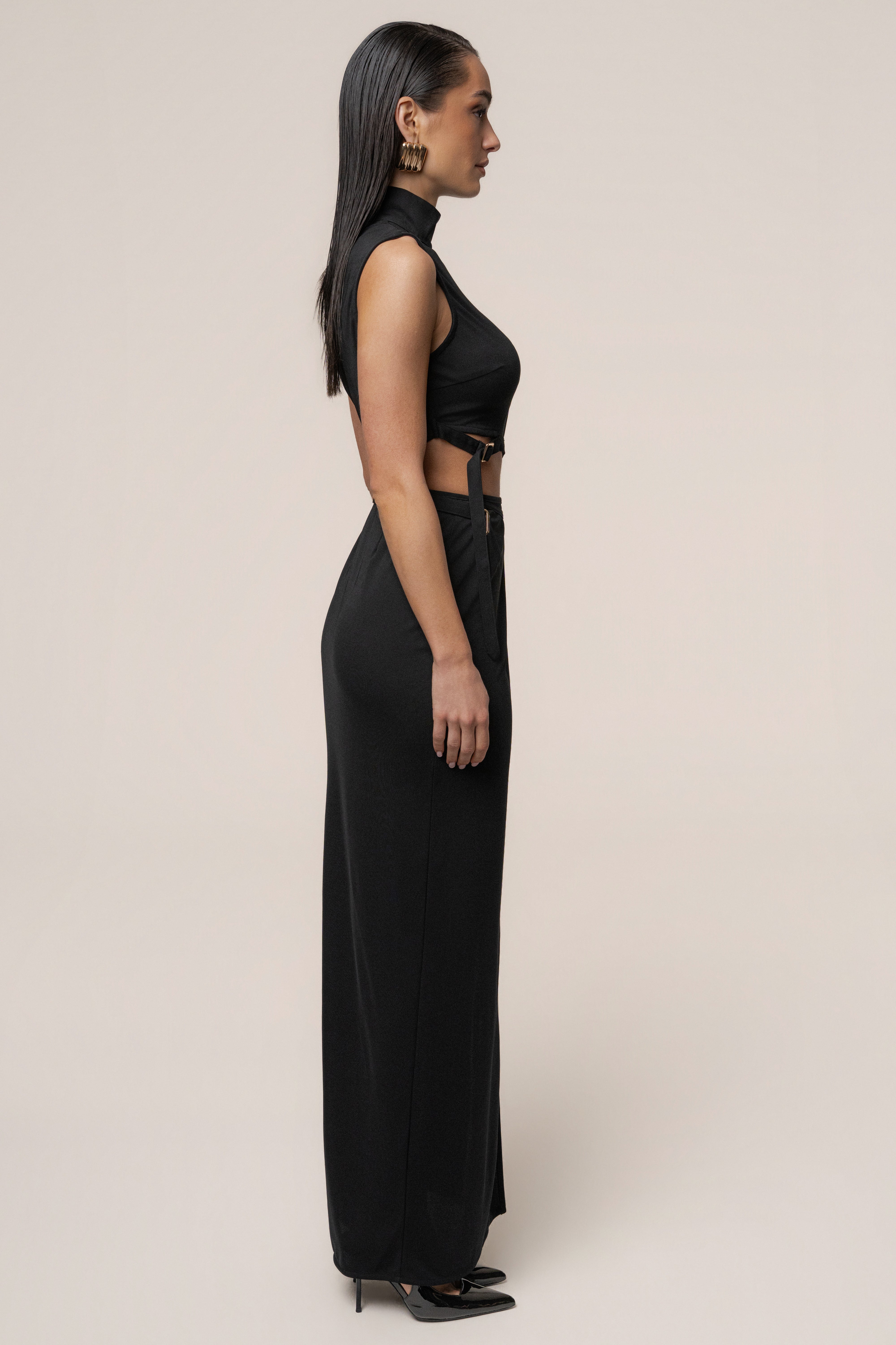 Black Behind The Scenes Dress - JLUXLABEL