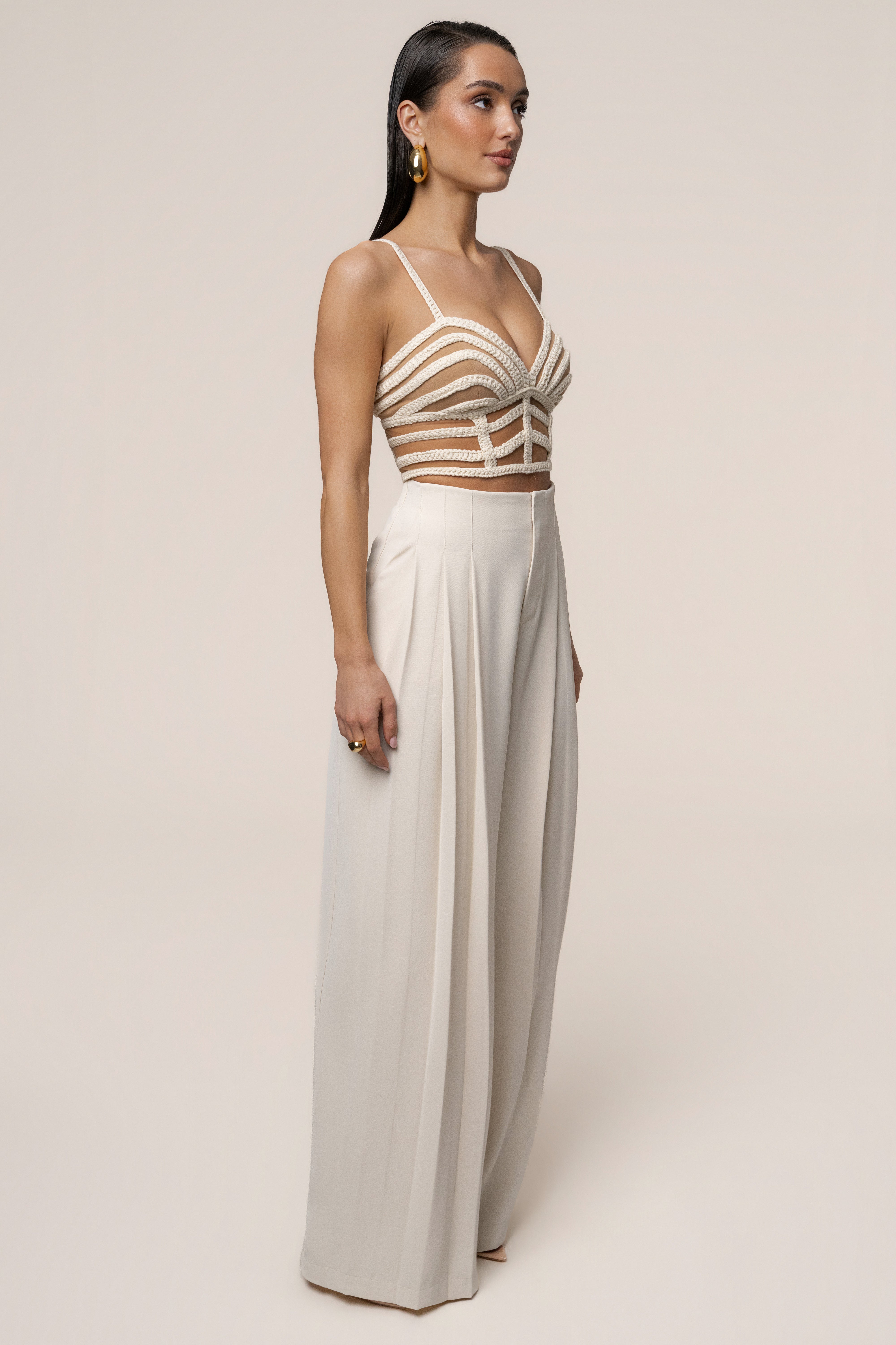 Ivory Serenity Bay Top - JLUXLABEL