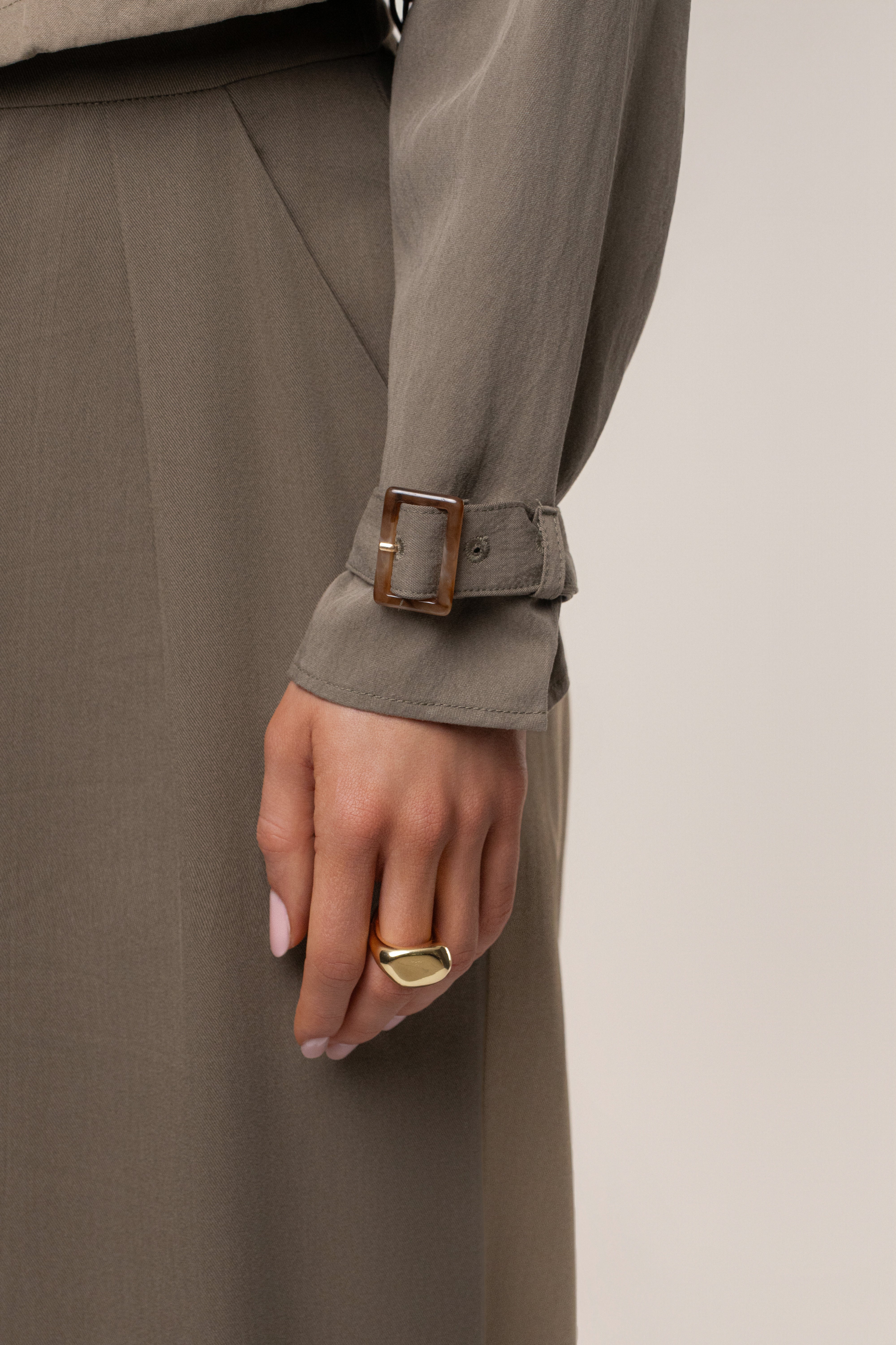 Dark Taupe Wanderlust Crop Top - JLUXLABEL