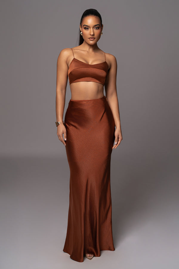Copper Isella 2-Piece Skirt Set