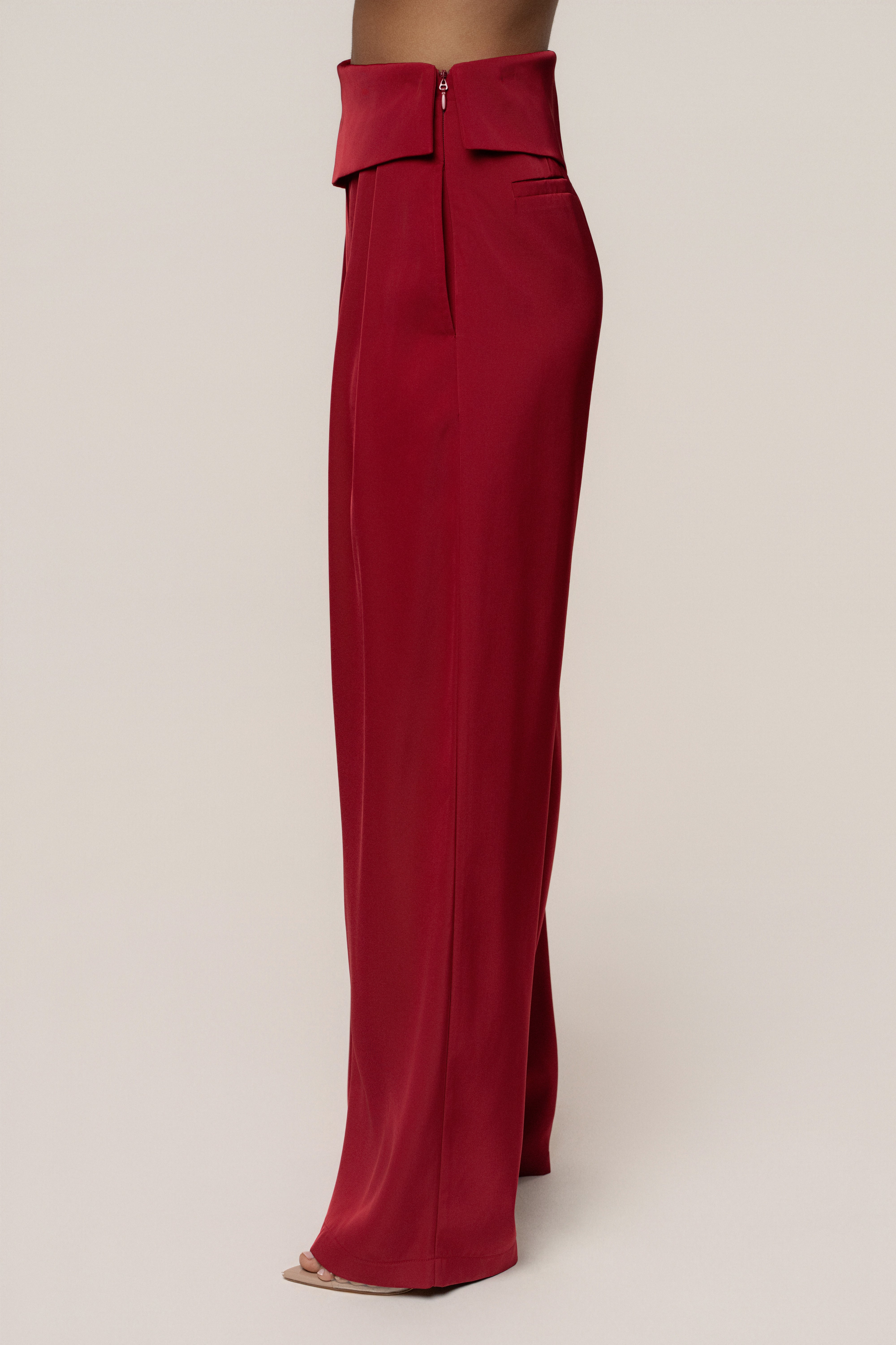 Red Executive Trousers - JLUXLABEL