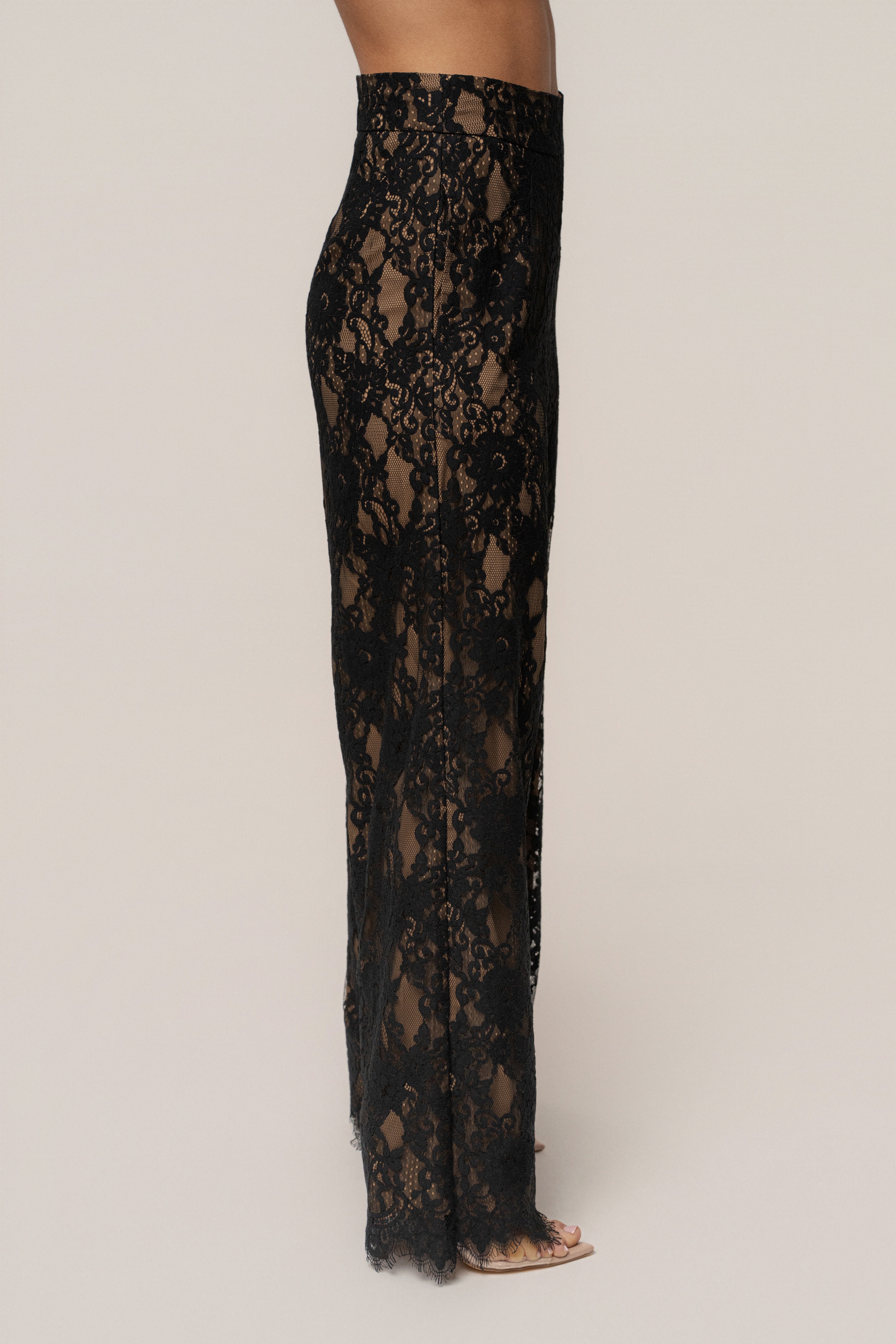 Black Forever Crush Lace Pant