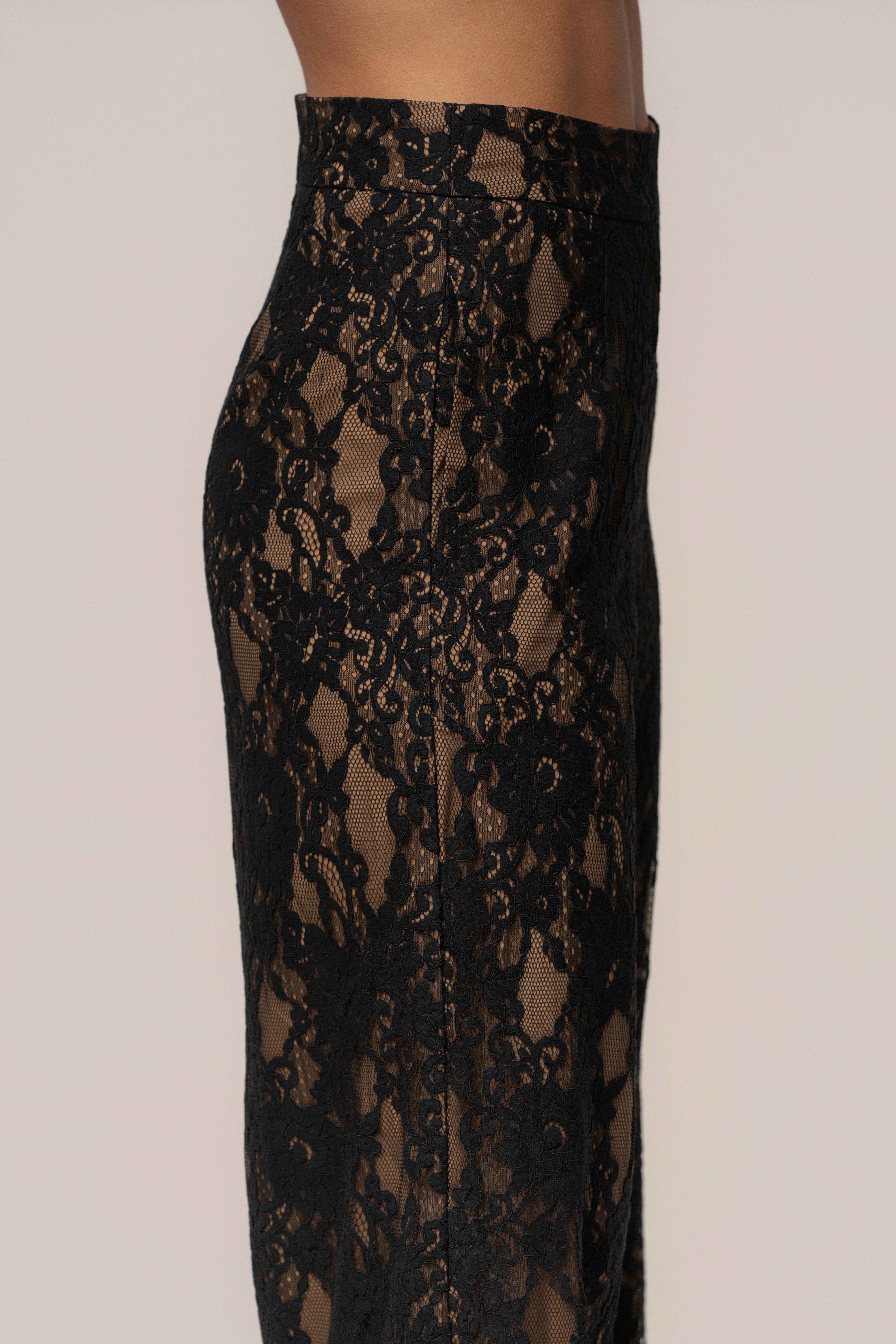 Black Forever Crush Lace Pant